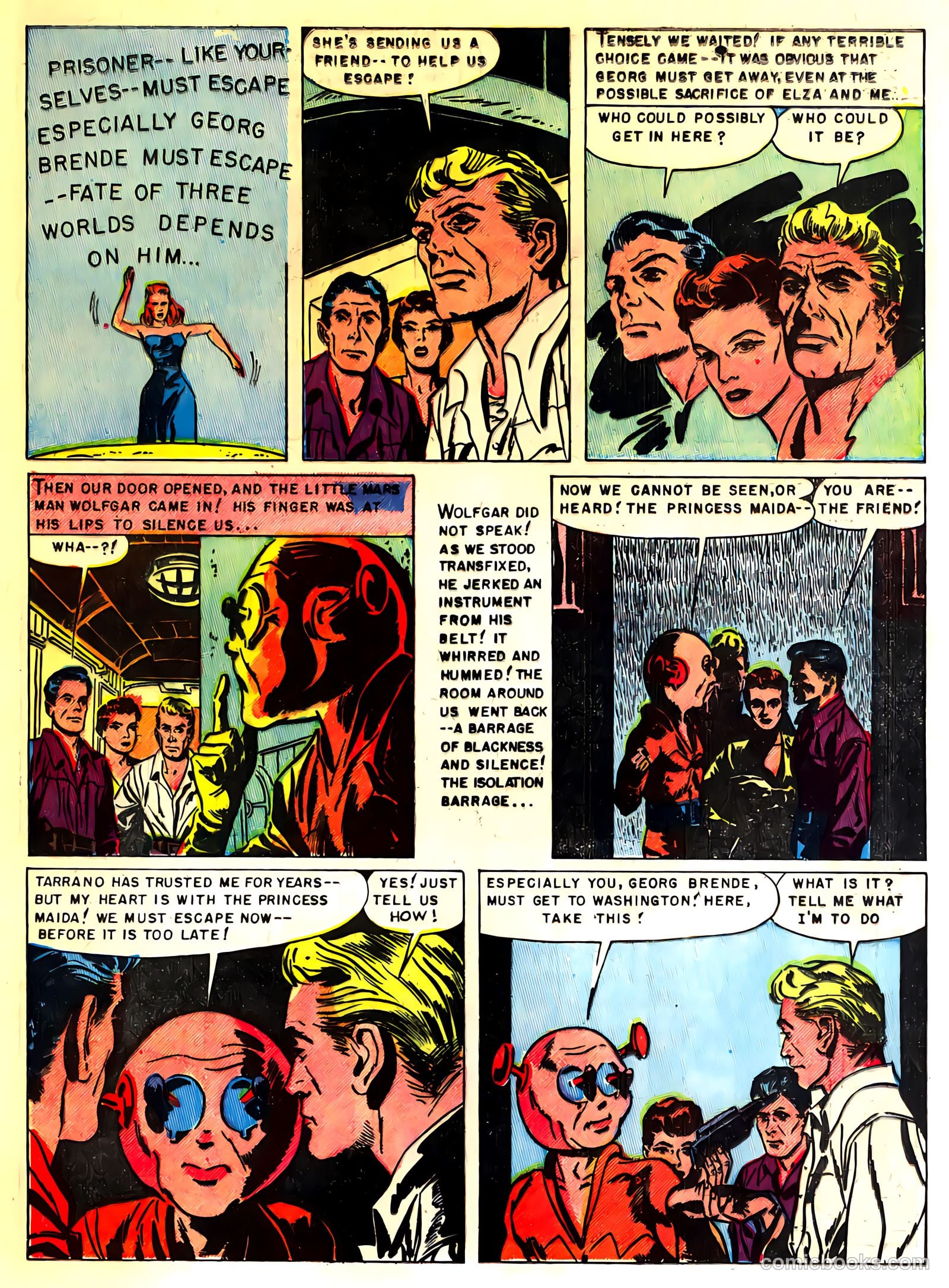Strange Worlds #18 (1954) — page 17 of 36