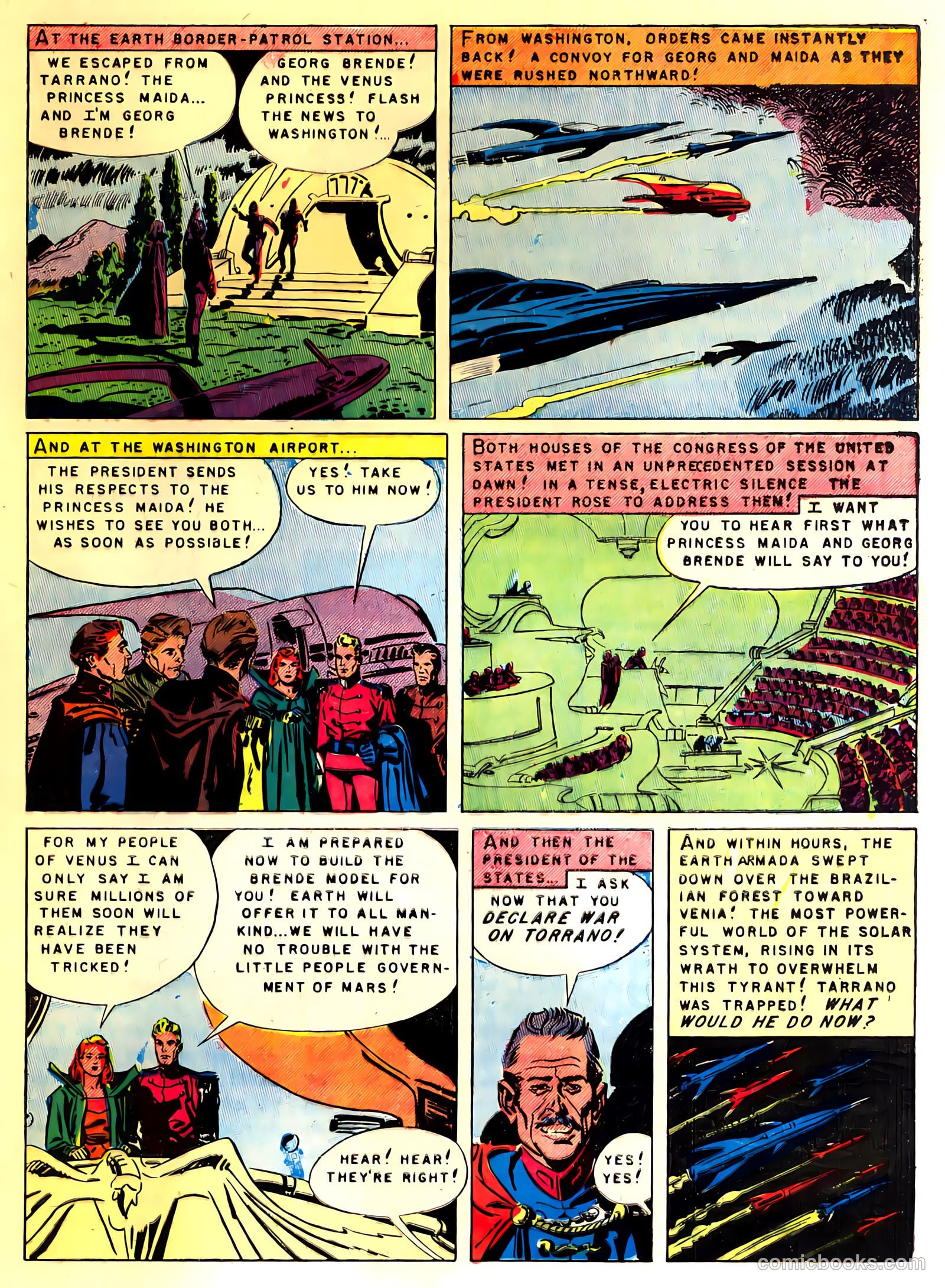 Strange Worlds #18 (1954) — page 23 of 36