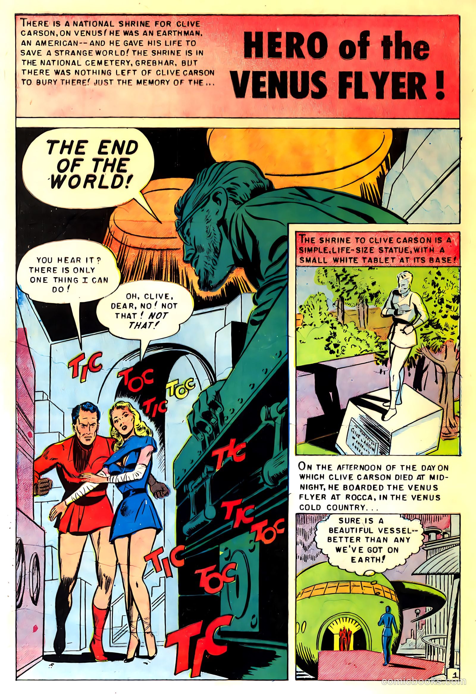 Strange Worlds #18 (1954) — page 30 of 36