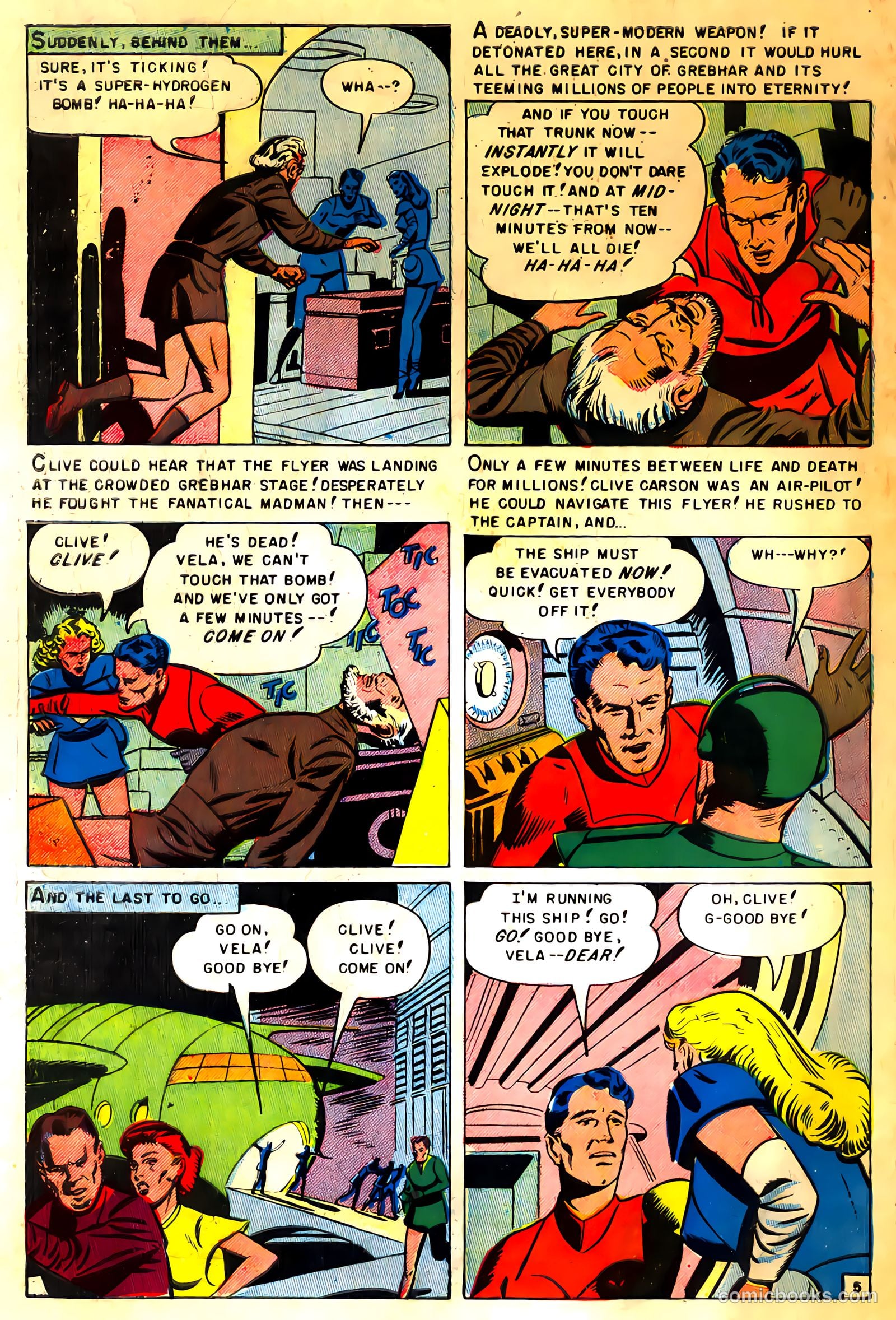 Strange Worlds #18 (1954) — page 34 of 36