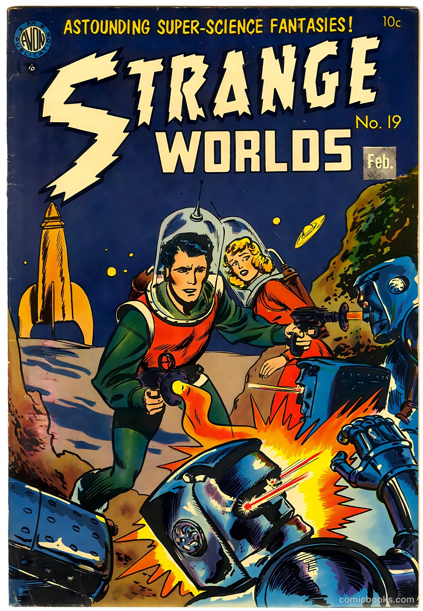 Strange Worlds #19 (1955) — page 2 of 39