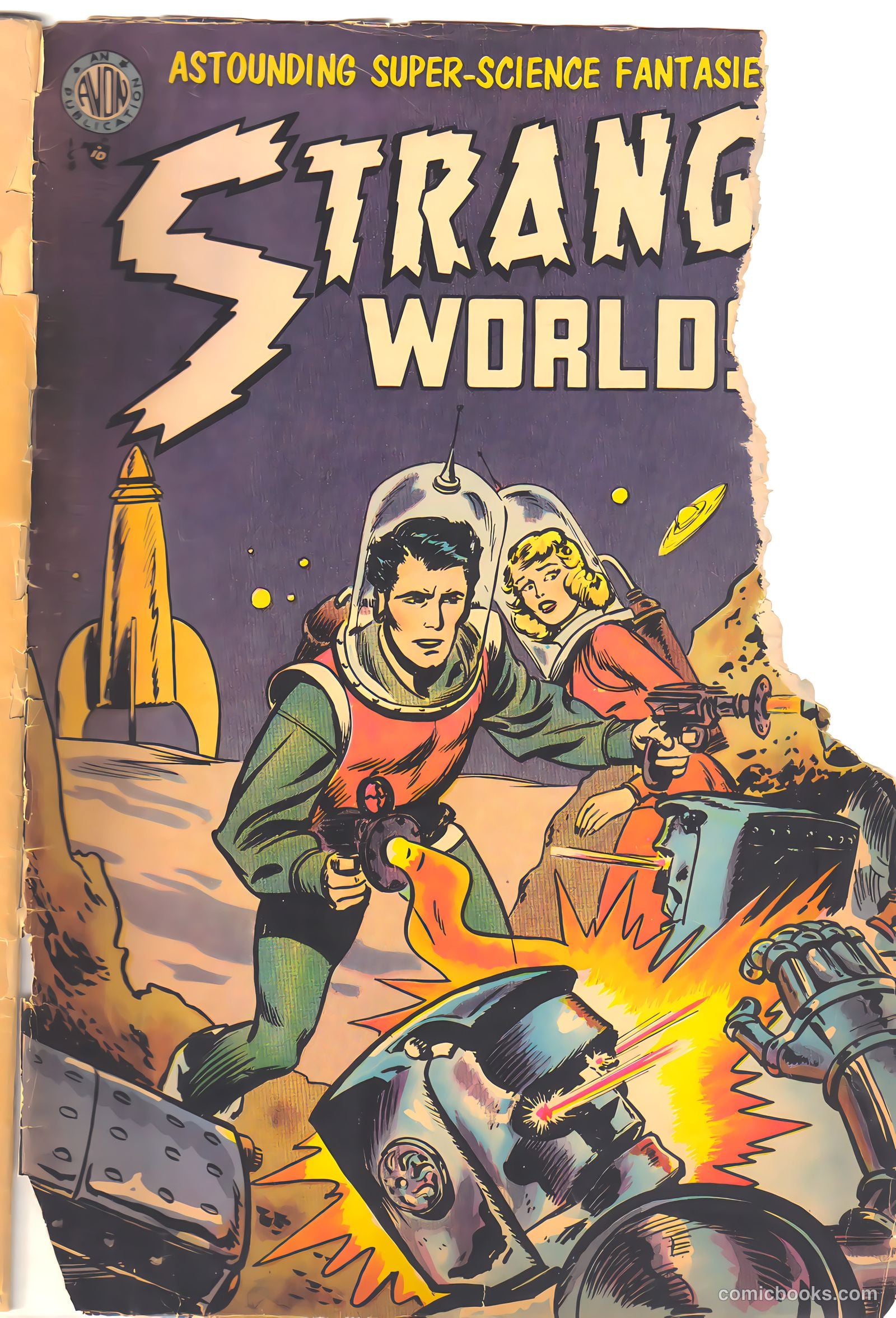 Strange Worlds #19 (1955) — page 3 of 39