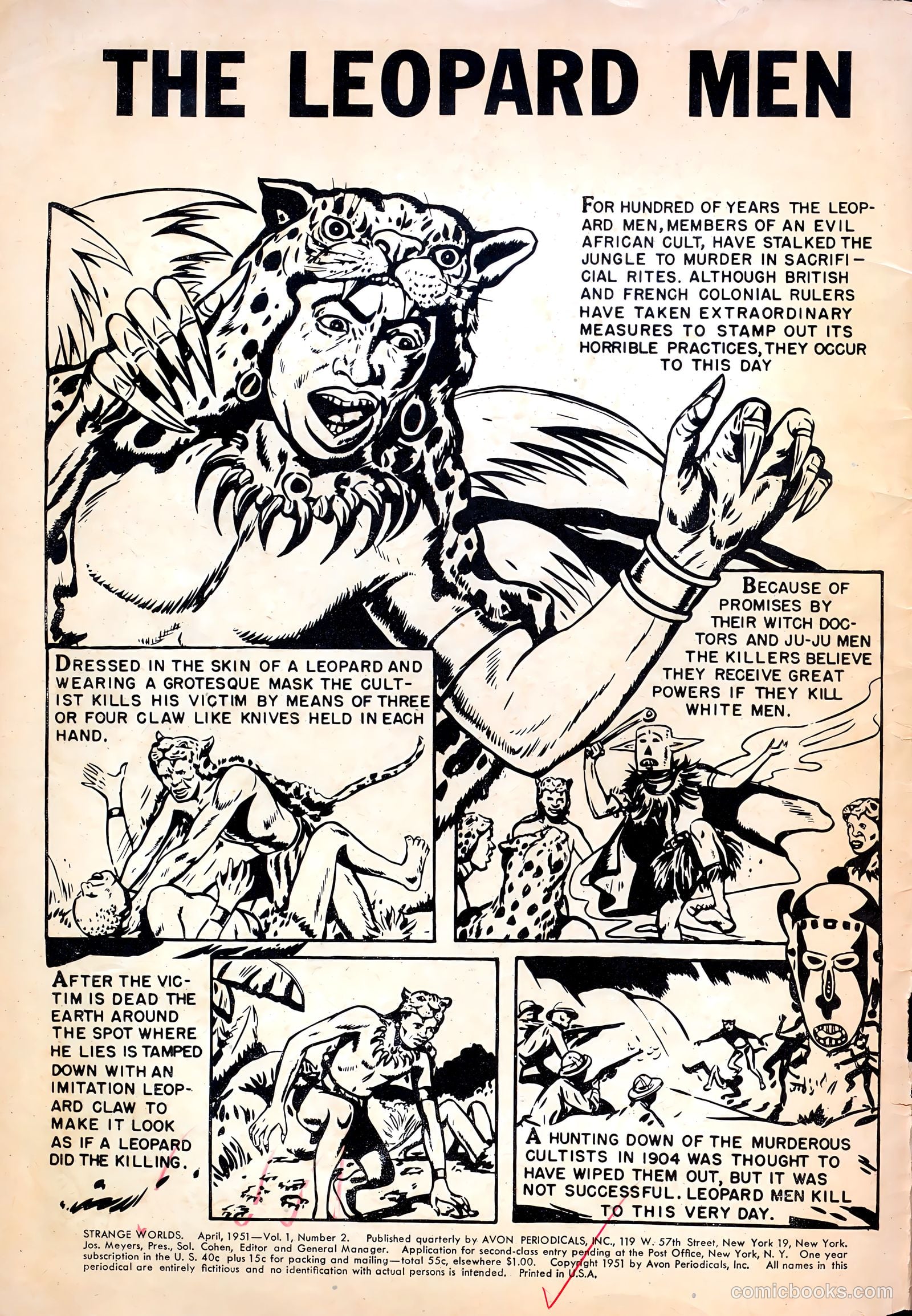 Strange Worlds #2 (1951) — page 2 of 36