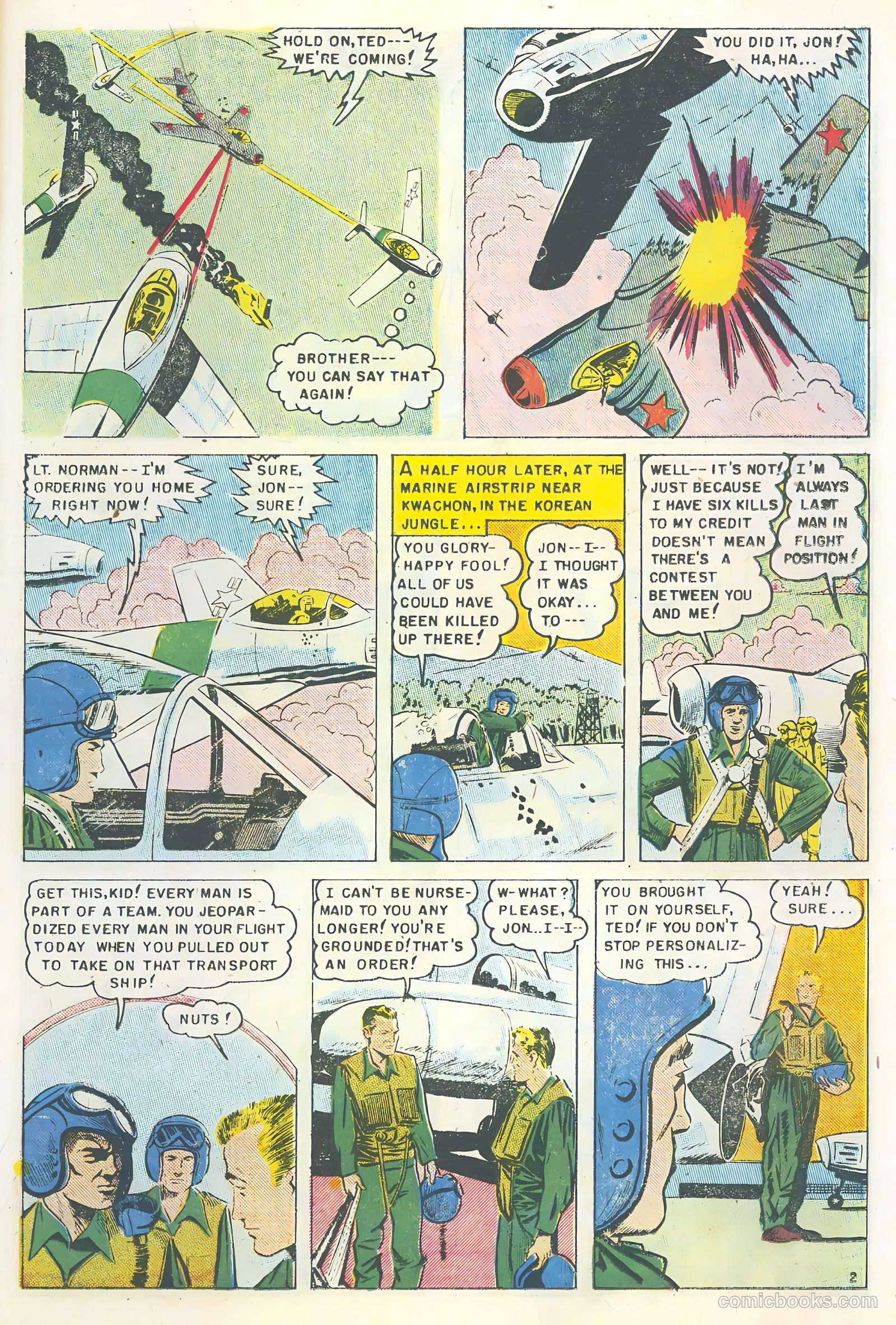 Strange Worlds #22 (1955) — page 21 of 36