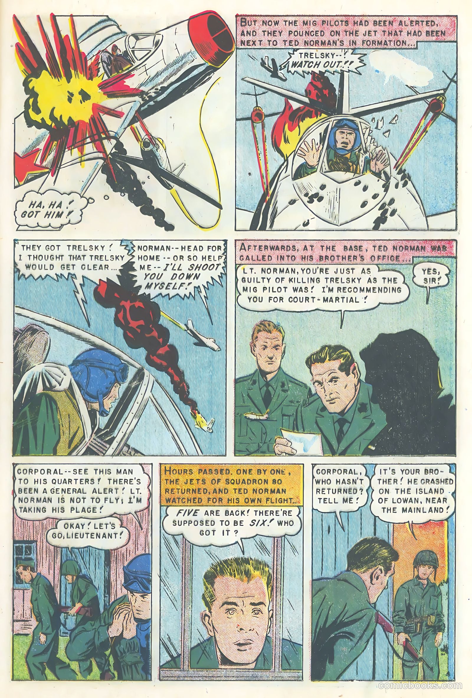 Strange Worlds #22 (1955) — page 23 of 36