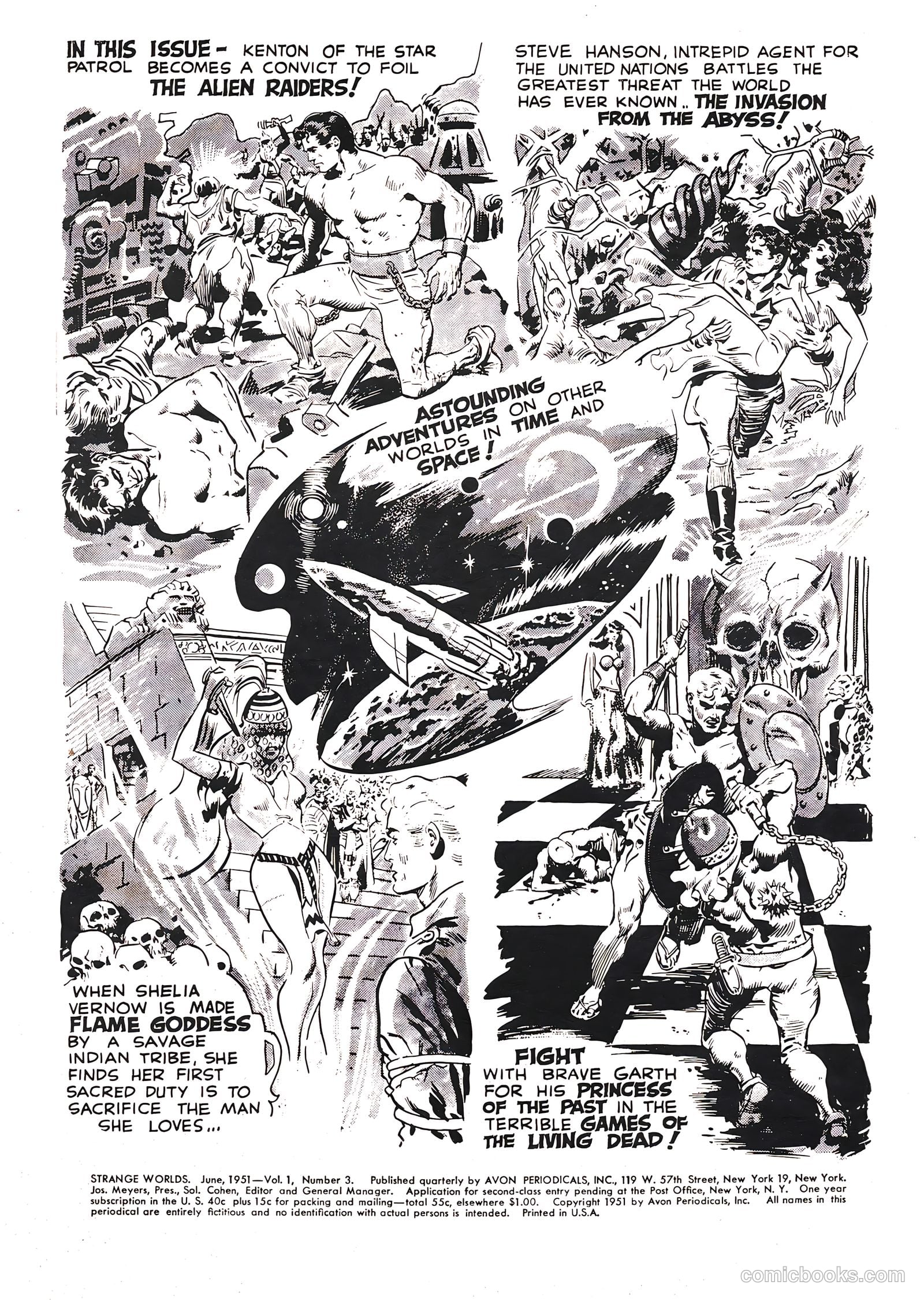 Strange Worlds #3 (1951) — page 2 of 36