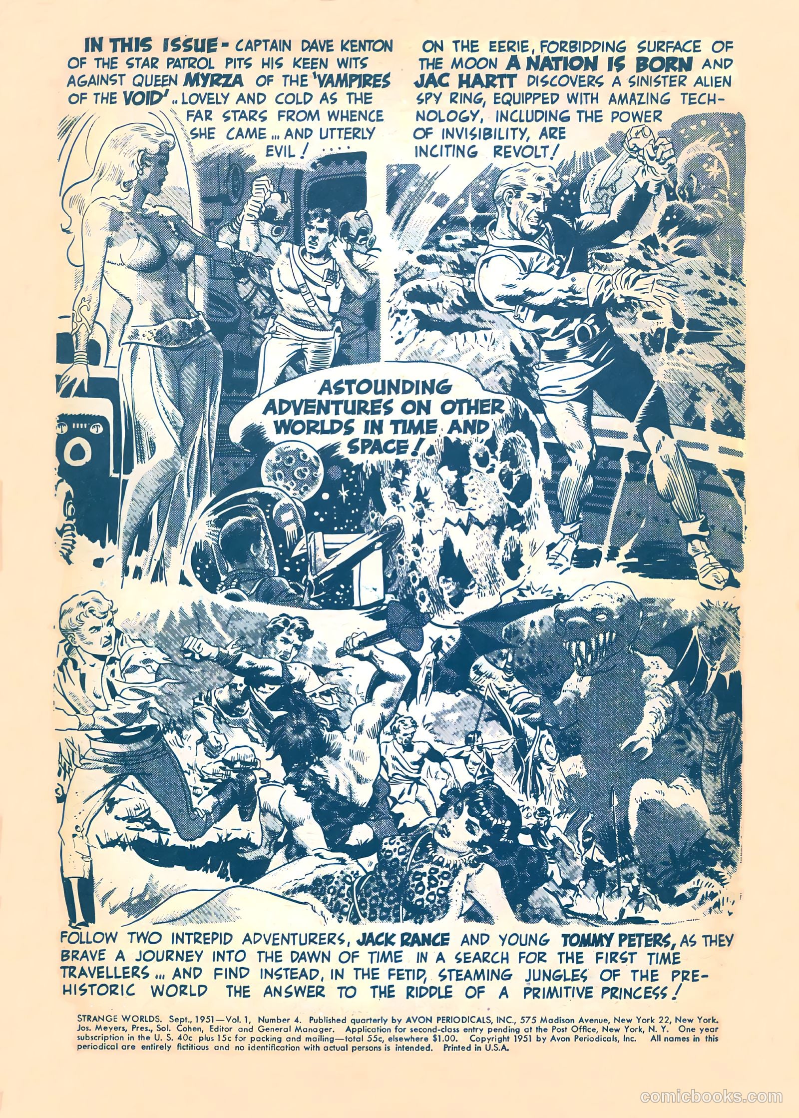 Strange Worlds #4 (1951) — page 2 of 37
