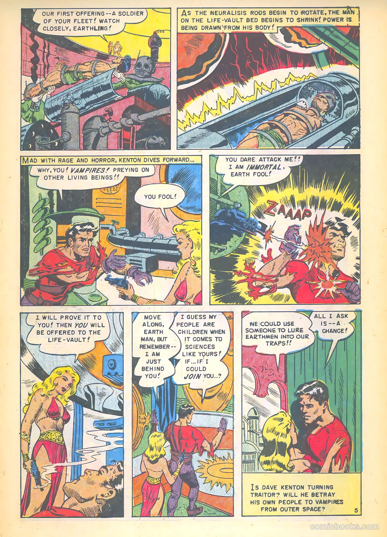 Strange Worlds #4 (1951) — page 7 of 37