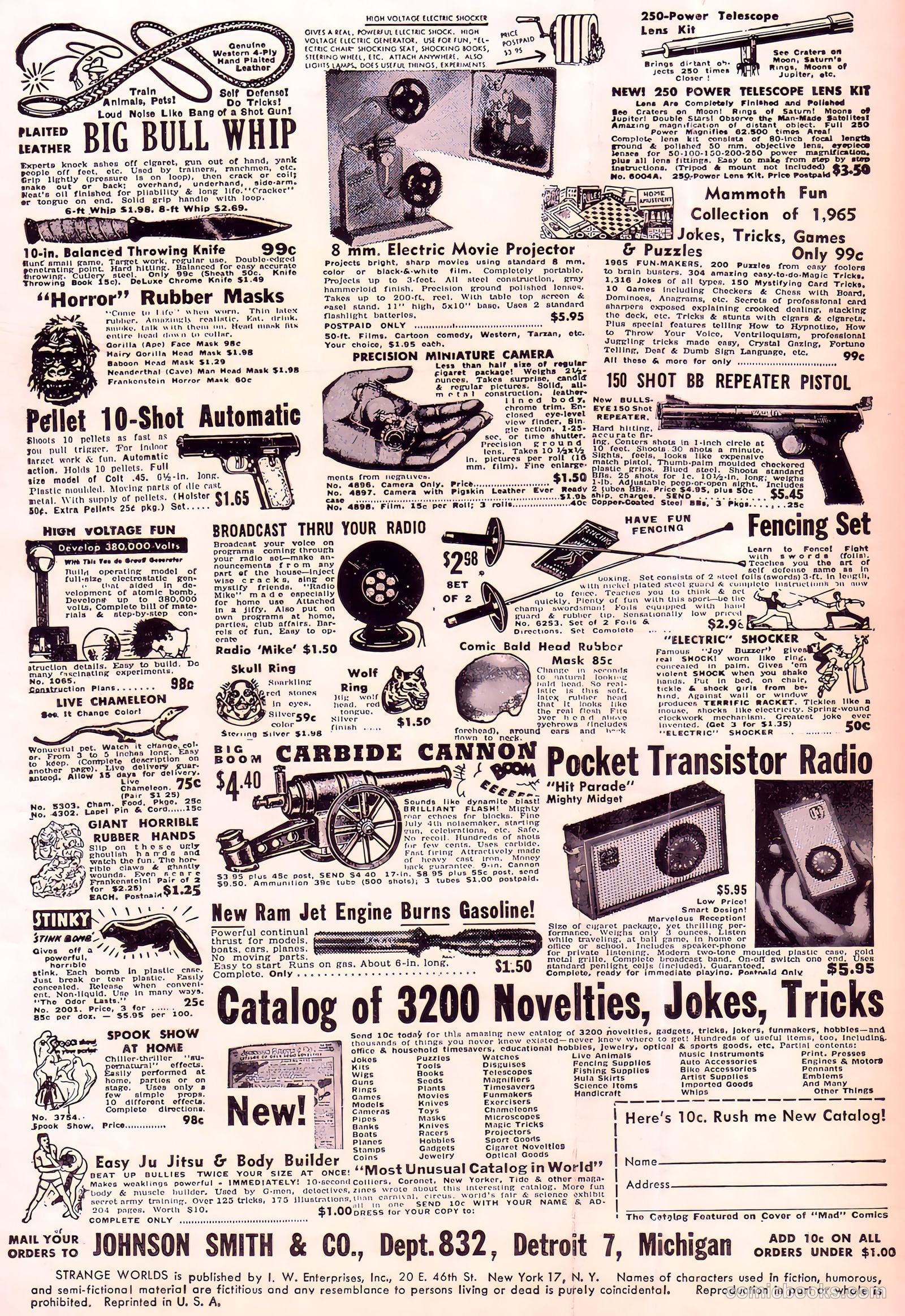 Strange Worlds #5 (1958) — page 2 of 36