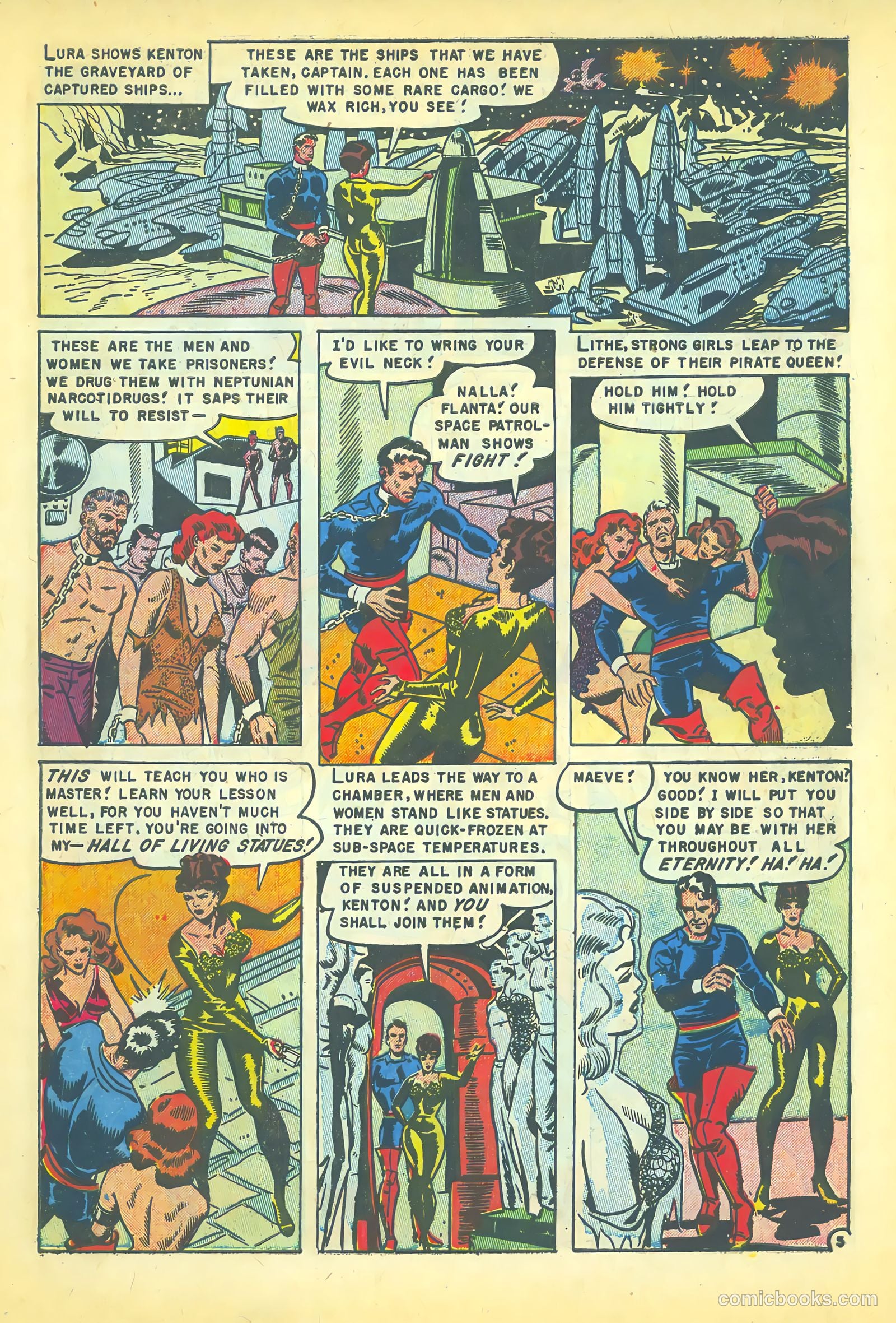 Strange Worlds #5 (1951) — page 7 of 36