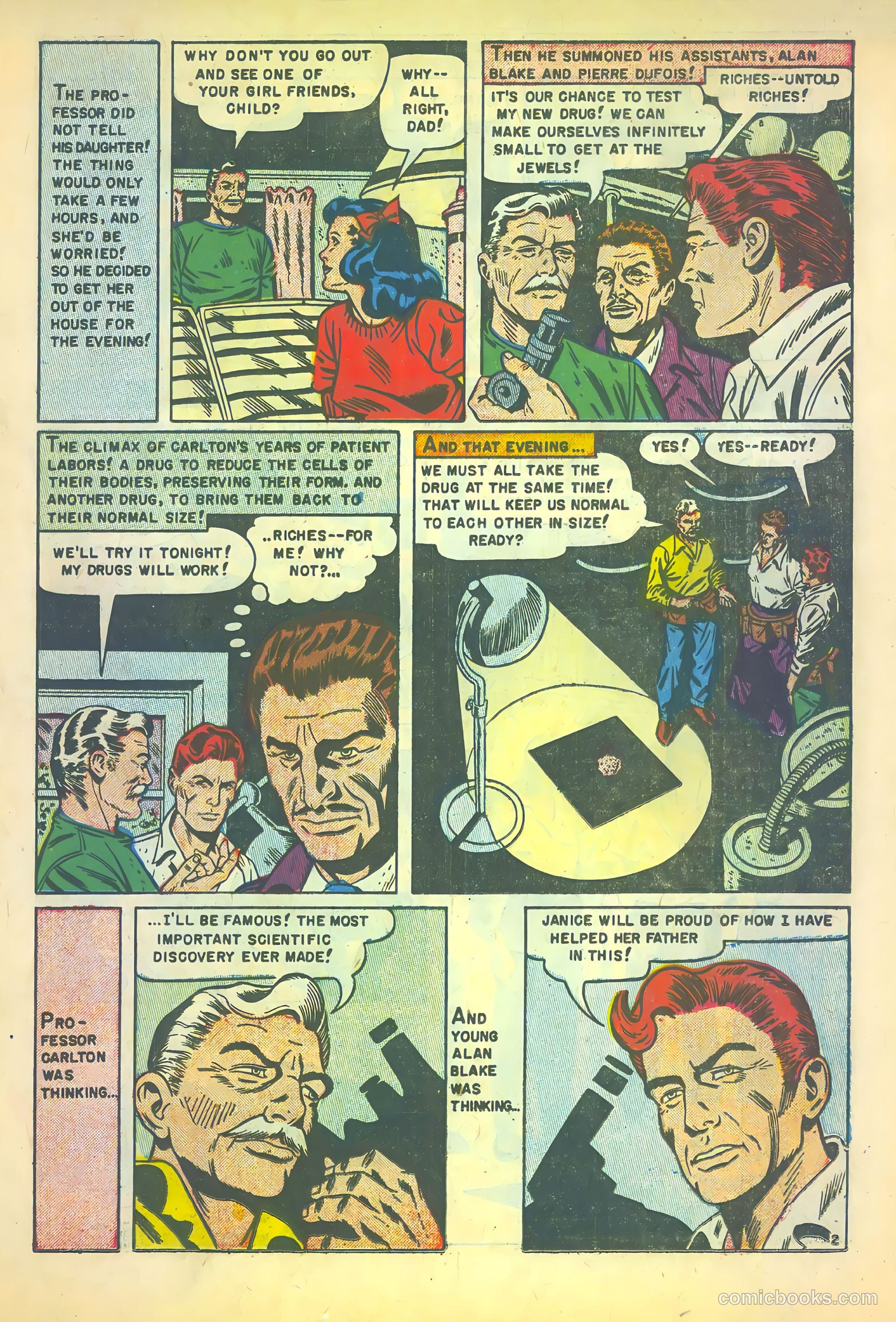 Strange Worlds #5 (1951) — page 19 of 36