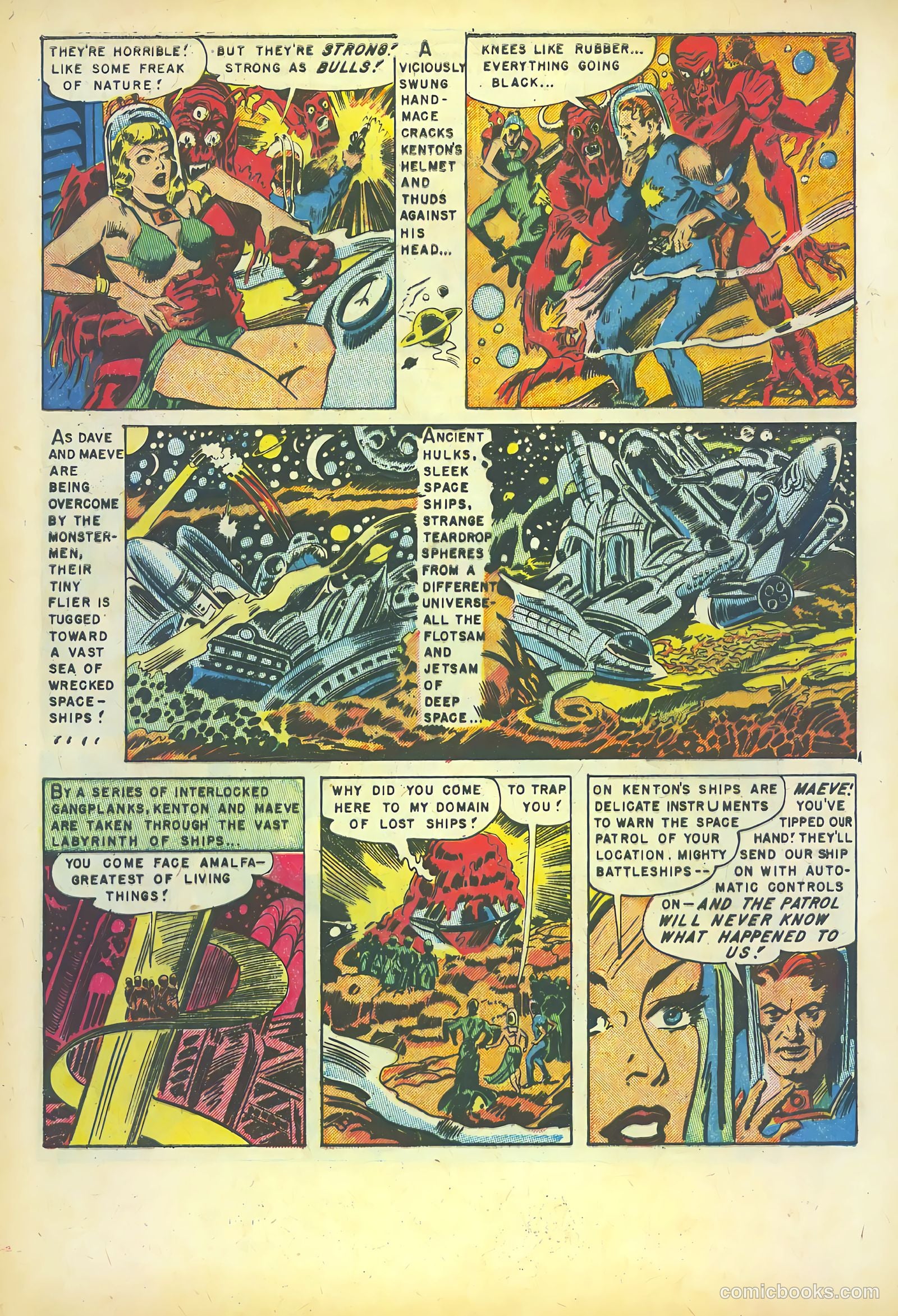 Strange Worlds #6 (1952) — page 5 of 36