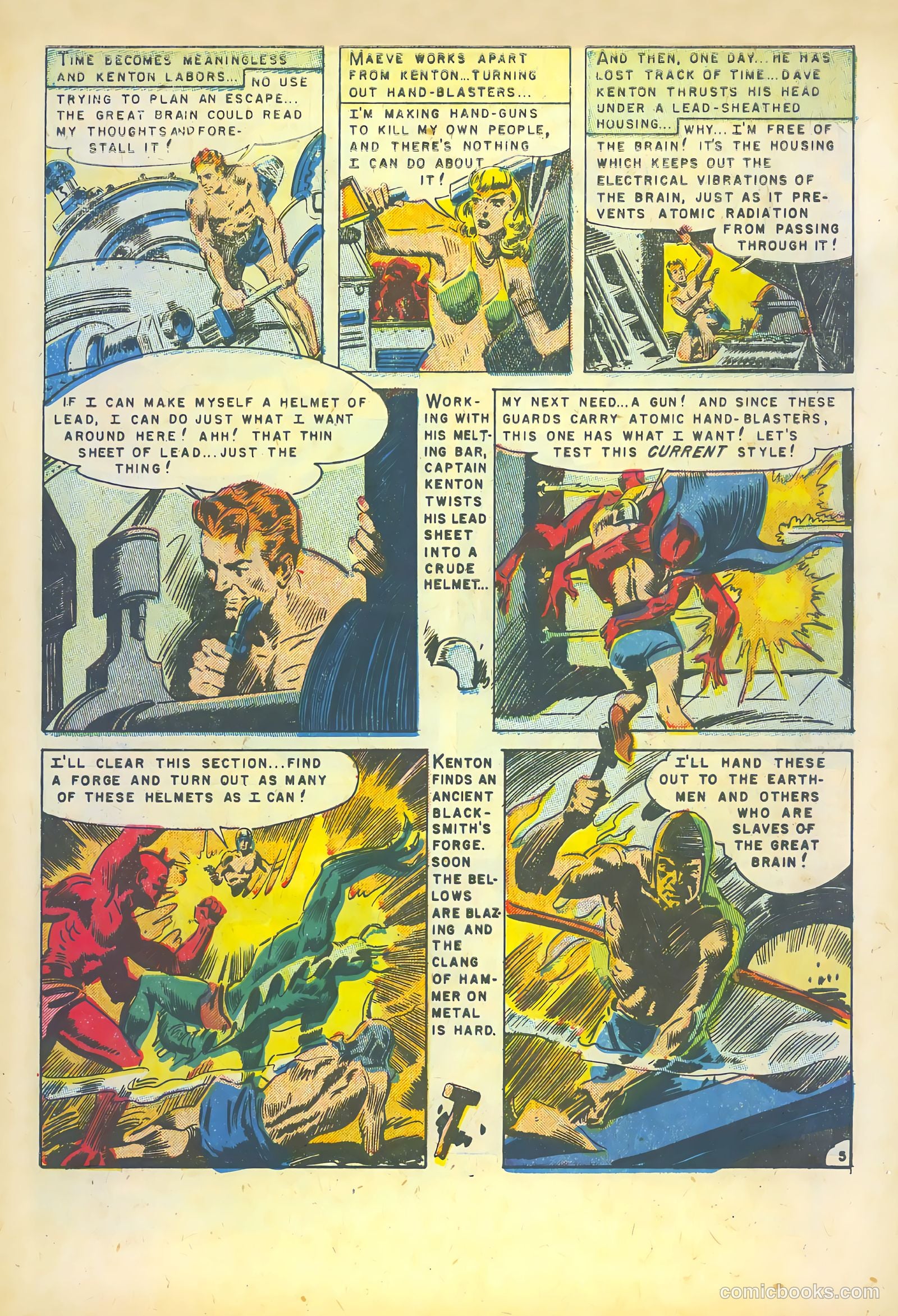Strange Worlds #6 (1952) — page 7 of 36