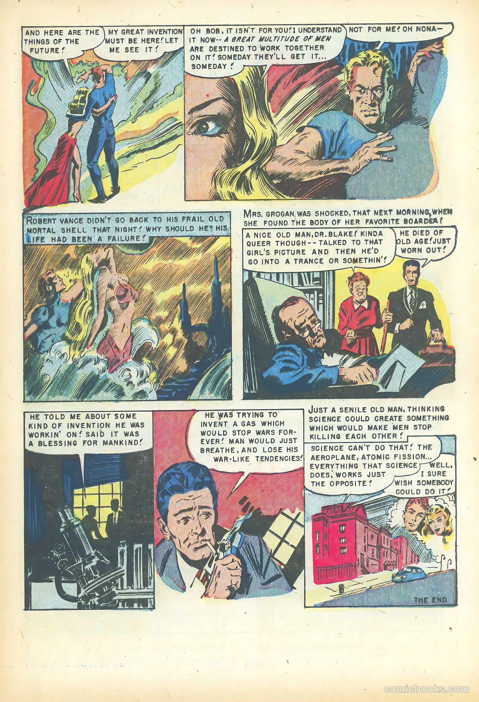 Strange Worlds #6 (1952) — page 25 of 36