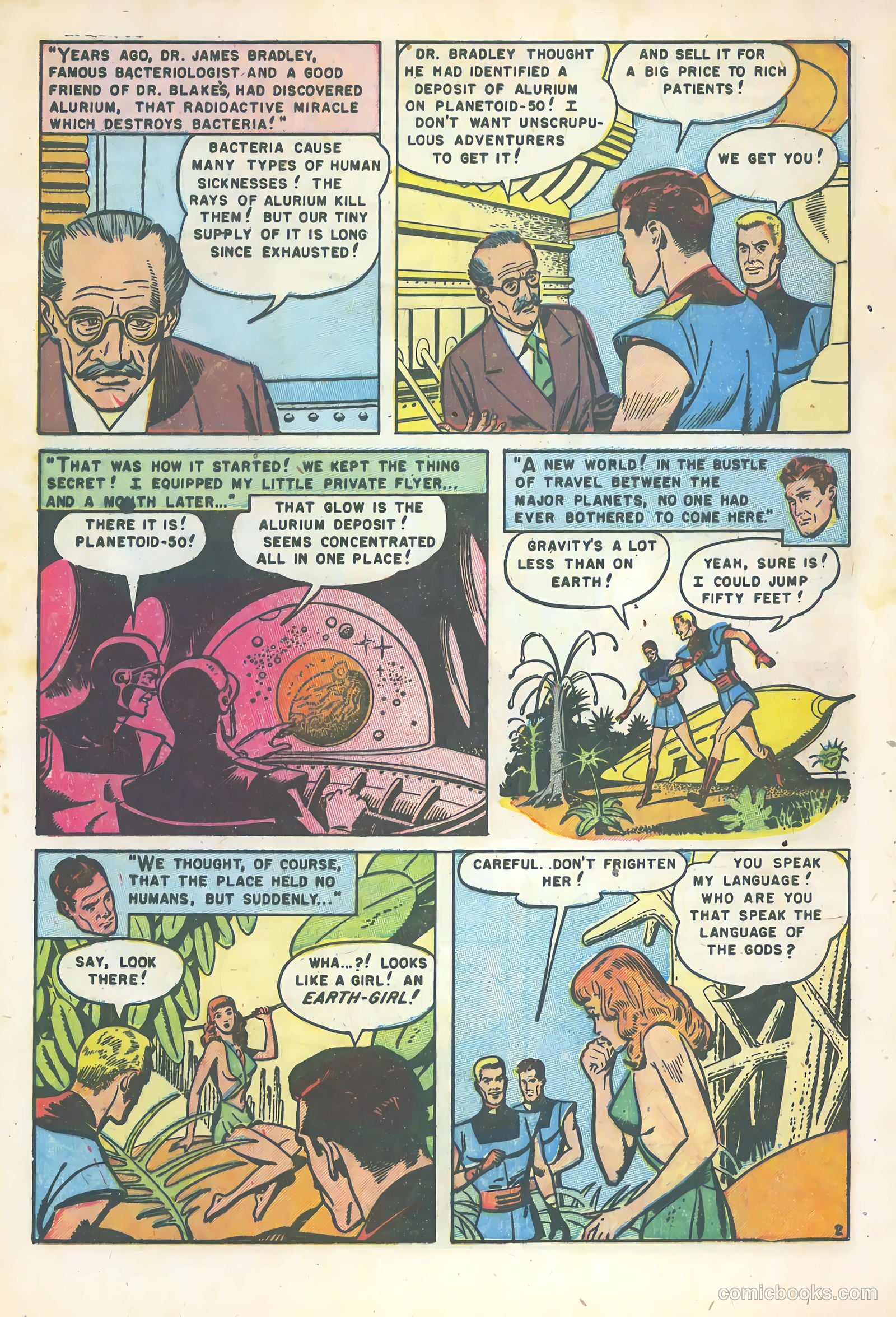 Strange Worlds #7 (1952) — page 4 of 36