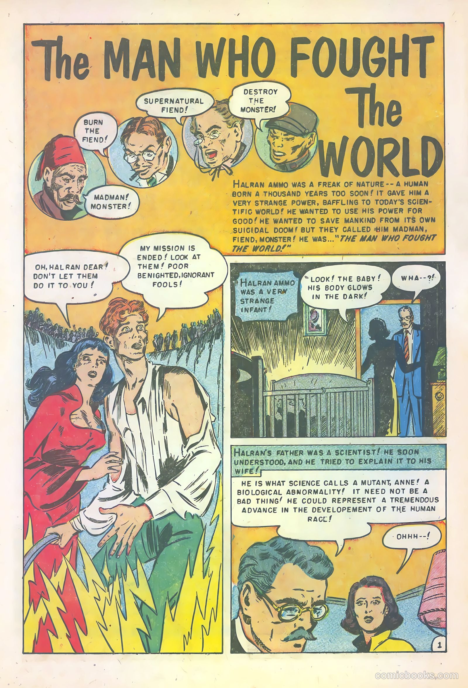 Strange Worlds #7 (1952) — page 20 of 36