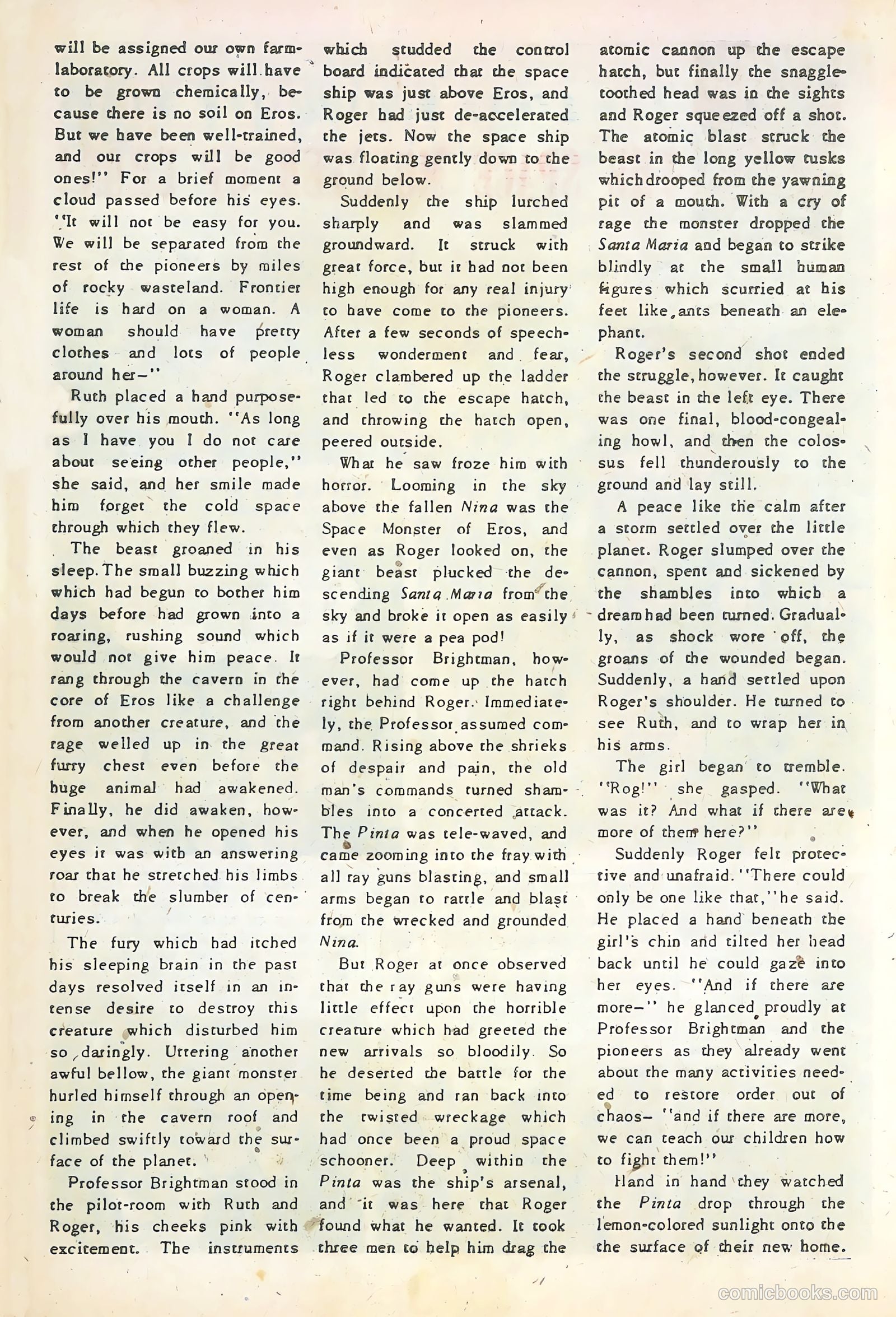 Strange Worlds #7 (1952) — page 29 of 36