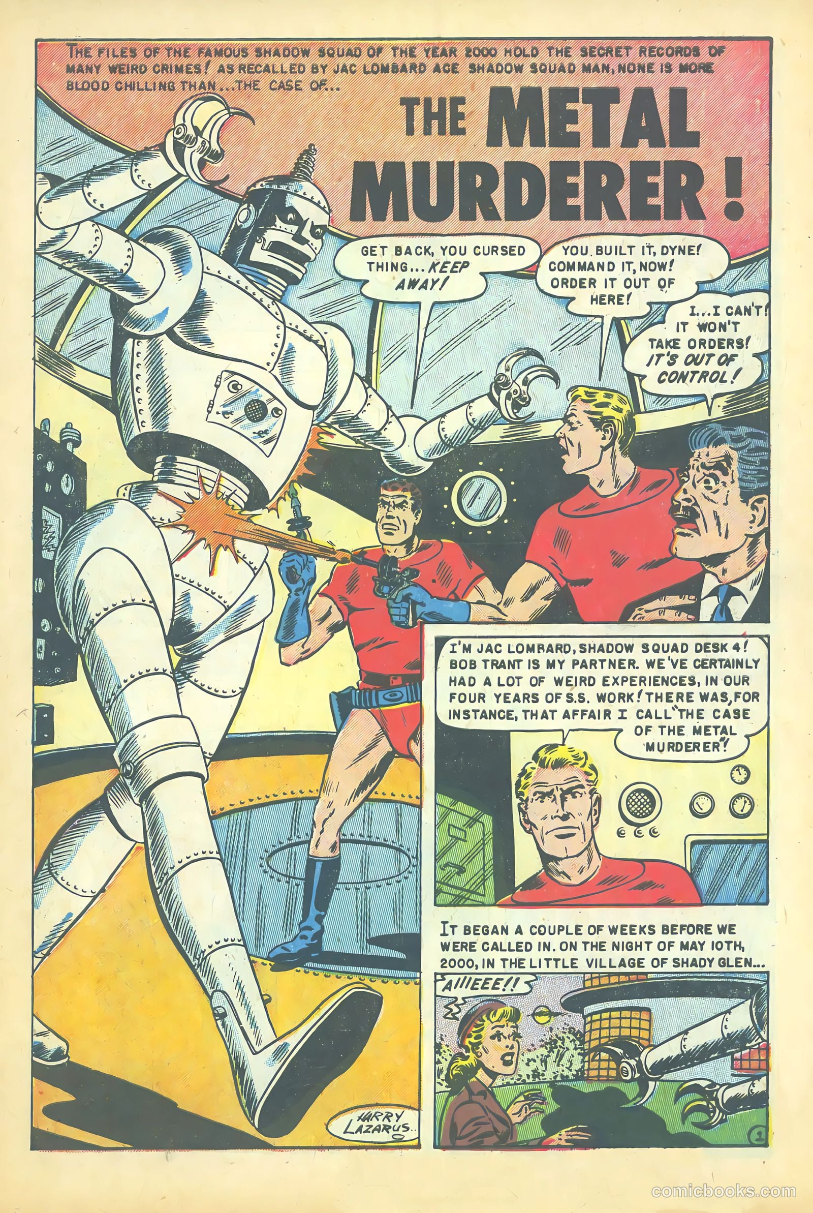 Strange Worlds #8 (1952) — page 3 of 36