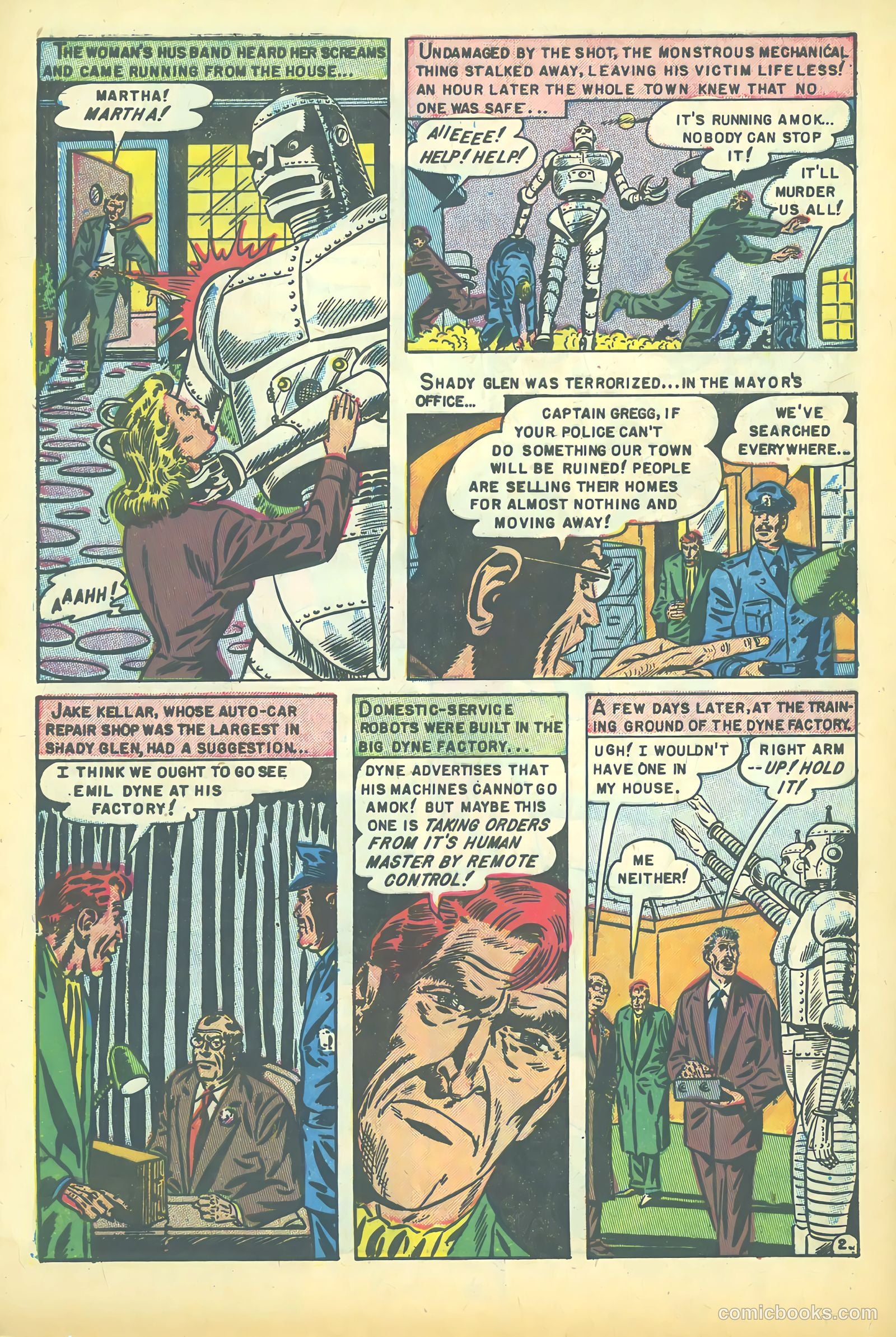 Strange Worlds #8 (1952) — page 4 of 36