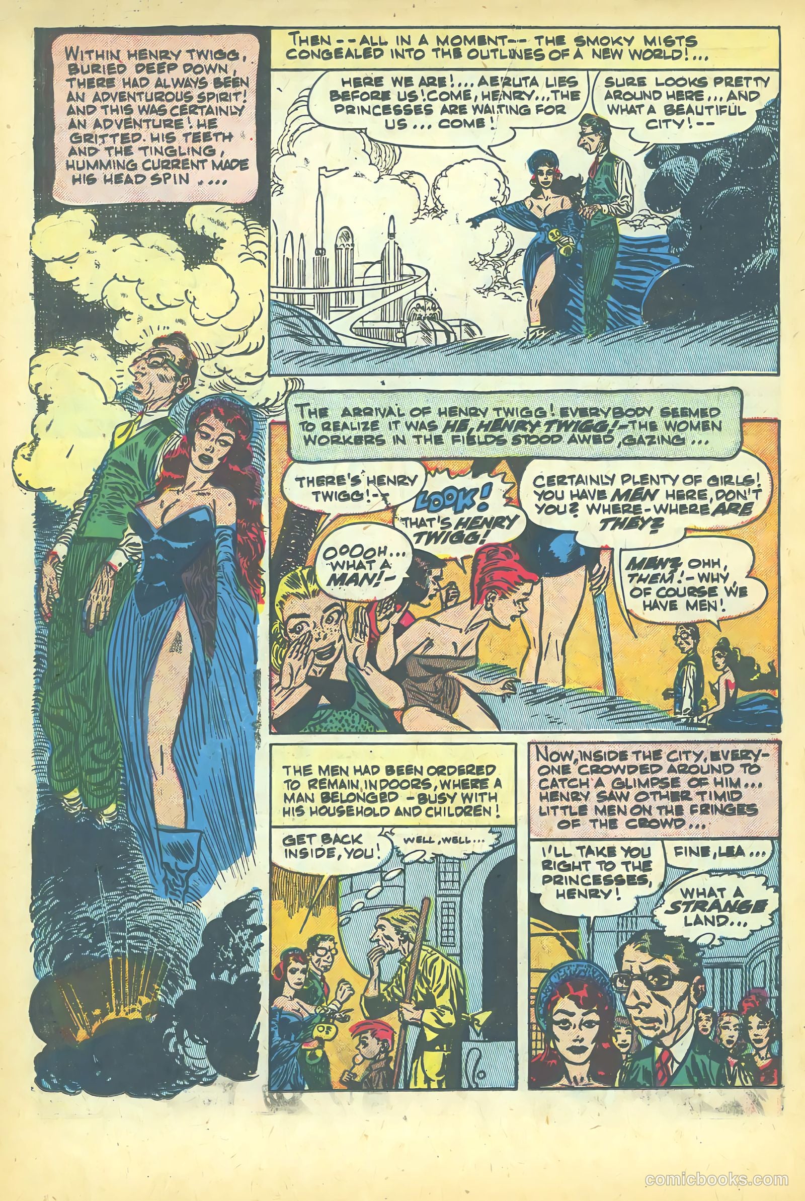 Strange Worlds #8 (1952) — page 22 of 36
