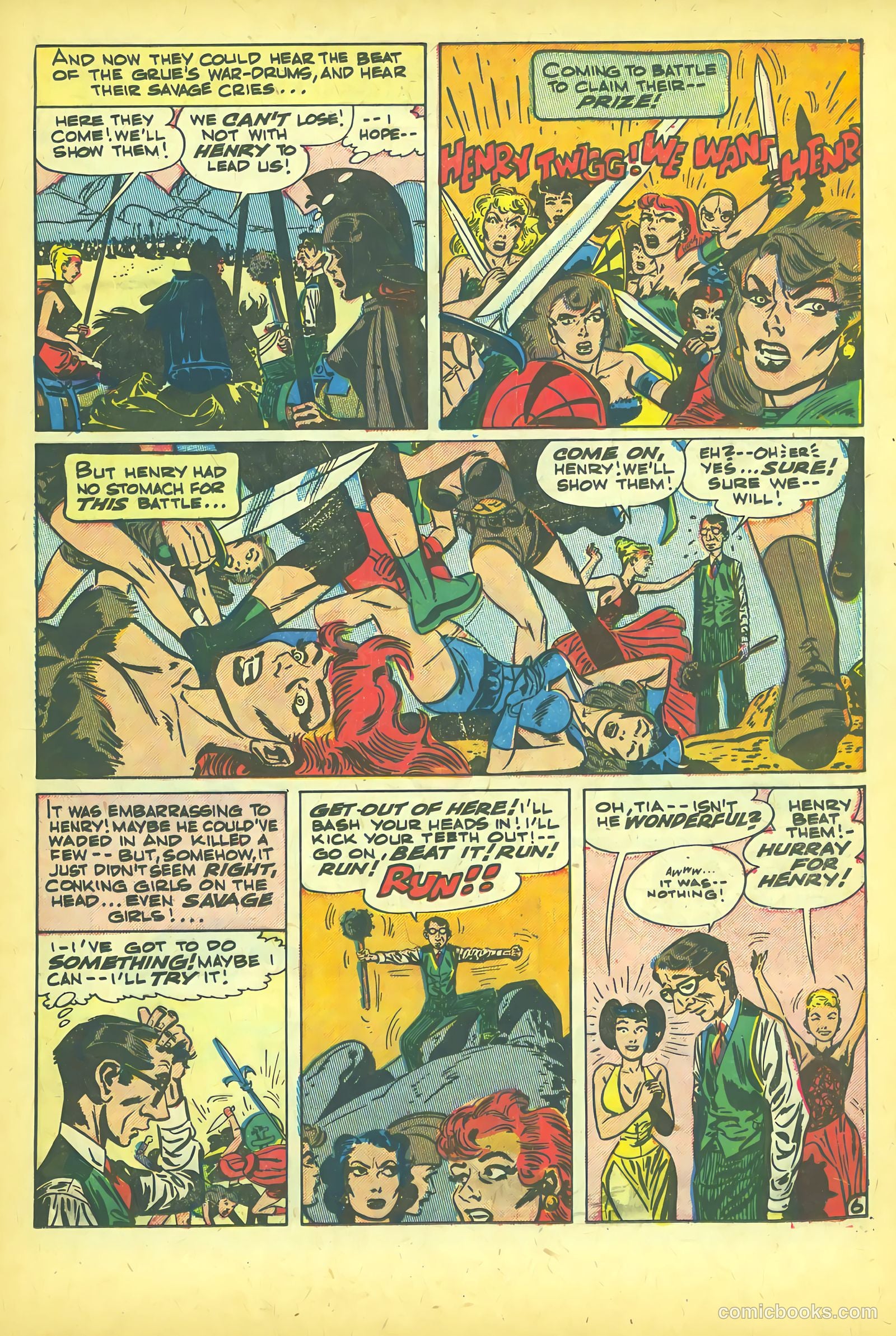 Strange Worlds #8 (1952) — page 25 of 36