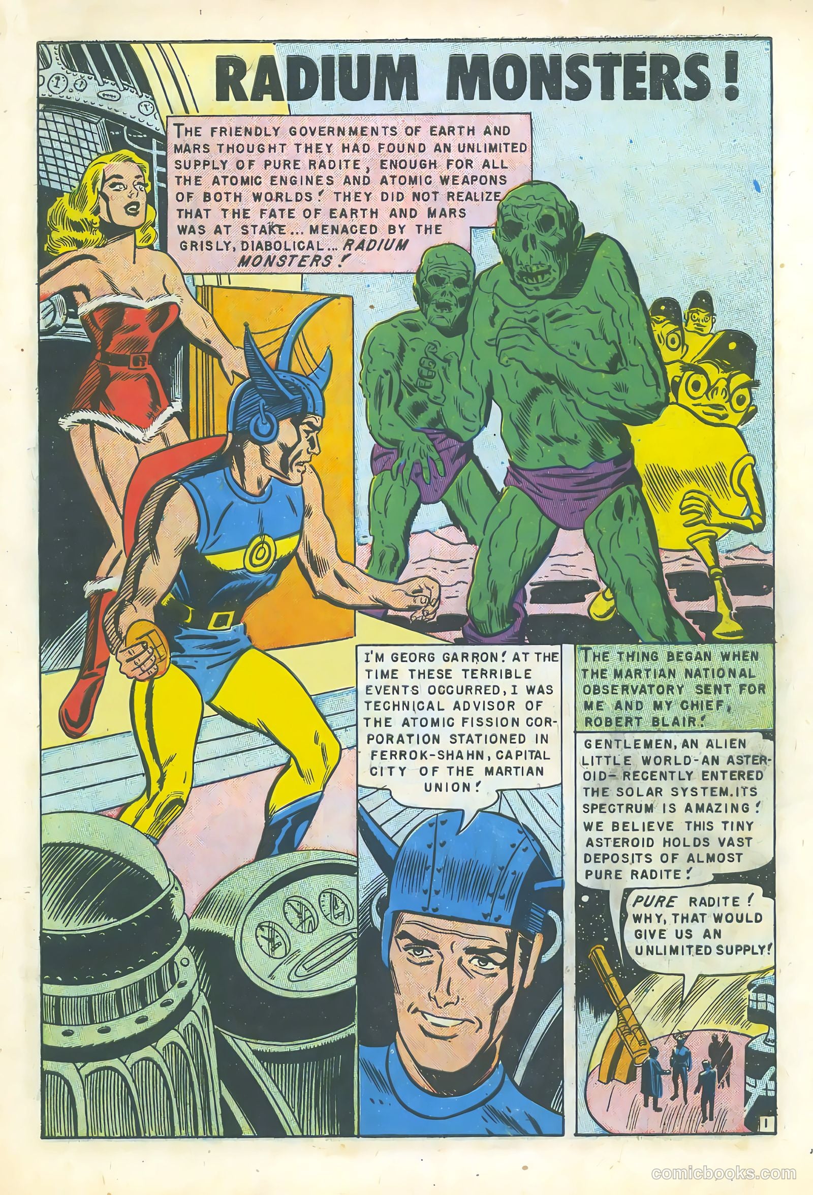 Strange Worlds #9 (1952) — page 3 of 37