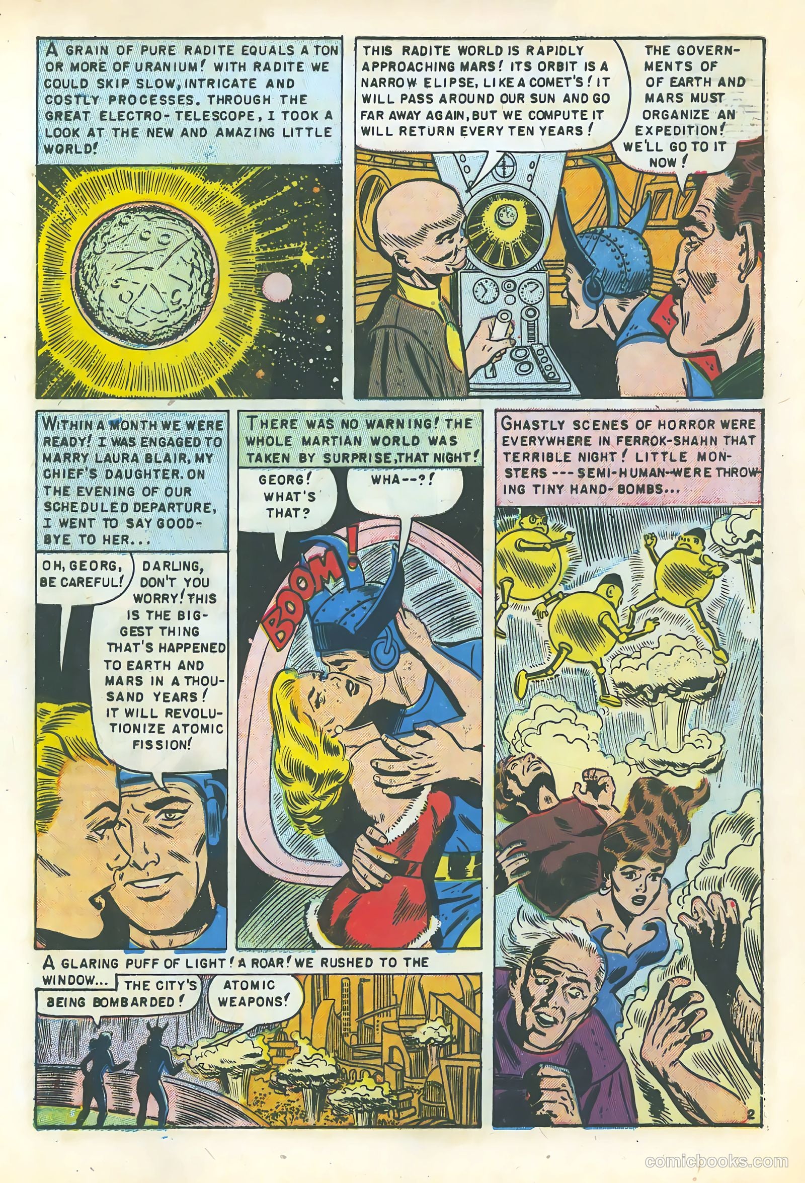 Strange Worlds #9 (1952) — page 4 of 37