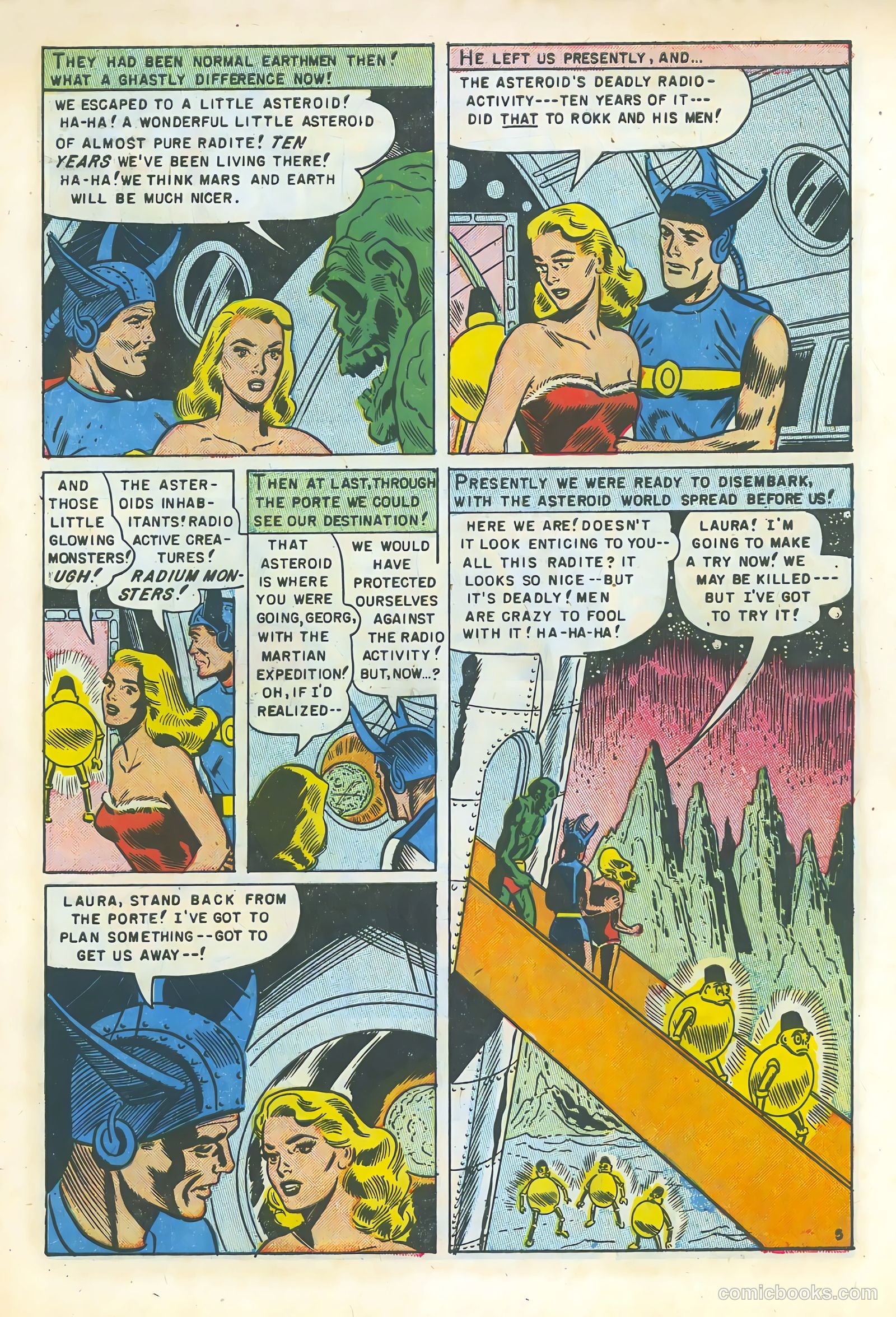 Strange Worlds #9 (1952) — page 7 of 37