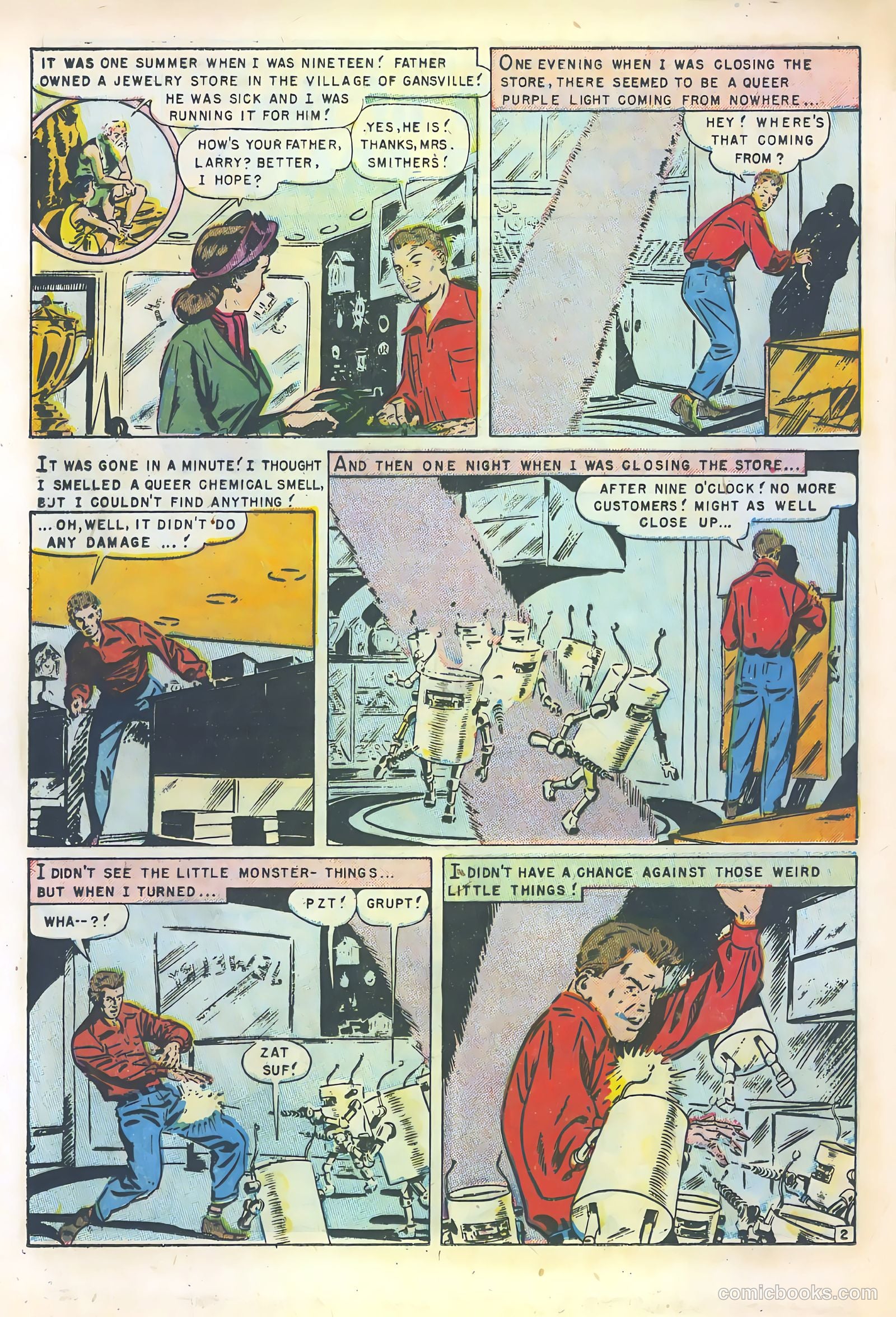 Strange Worlds #9 (1952) — page 20 of 37