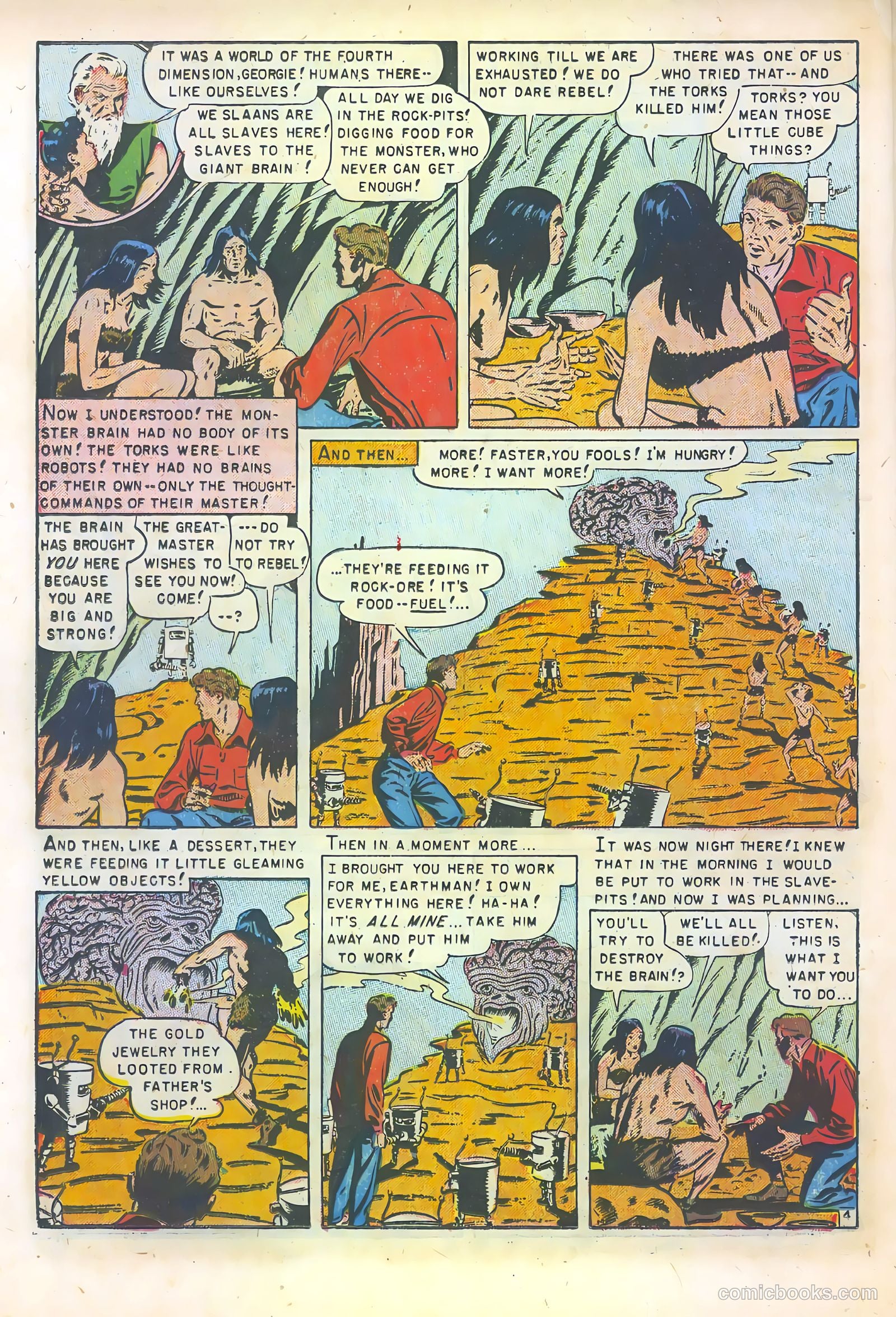 Strange Worlds #9 (1952) — page 22 of 37