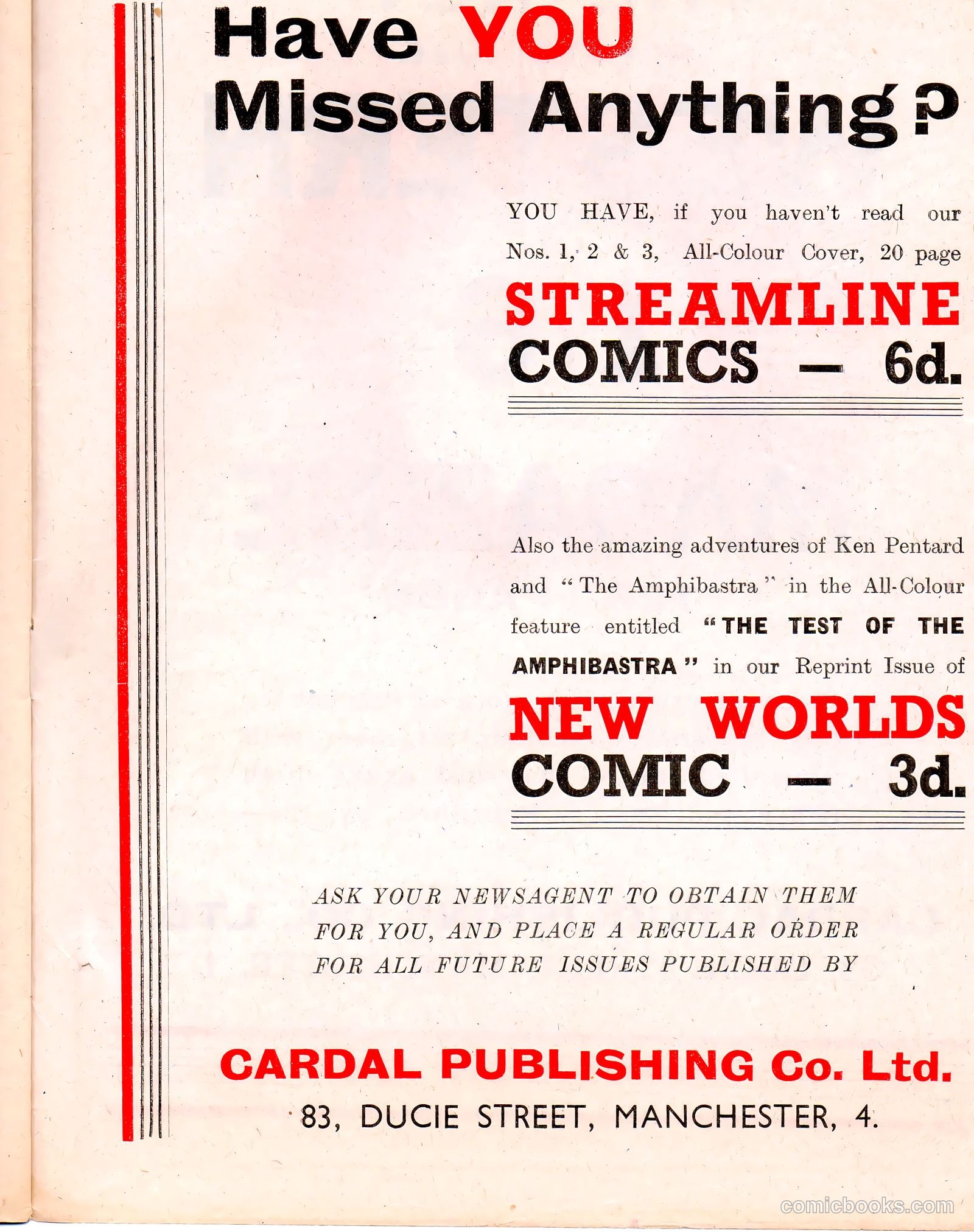 Streamline Comics #4 — page 19 of 20
