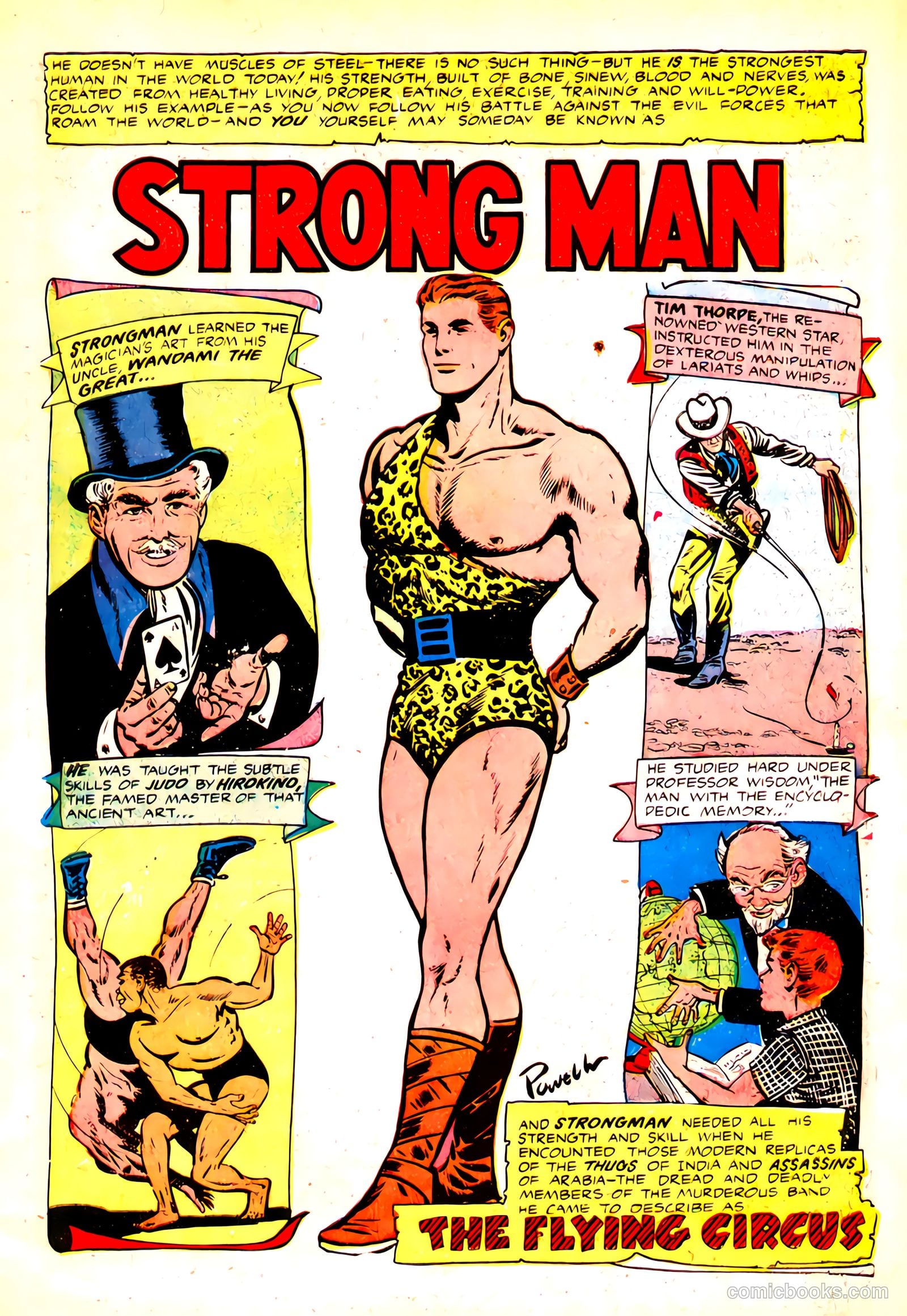 Strong Man #1 (1955) — page 3 of 36