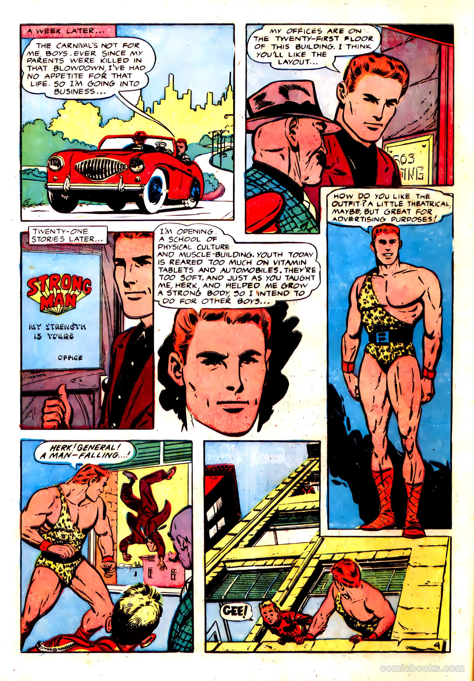 Strong Man #1 (1955) — page 6 of 36