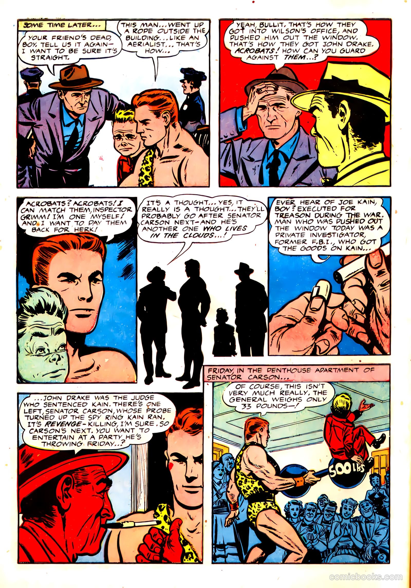 Strong Man #1 (1955) — page 8 of 36