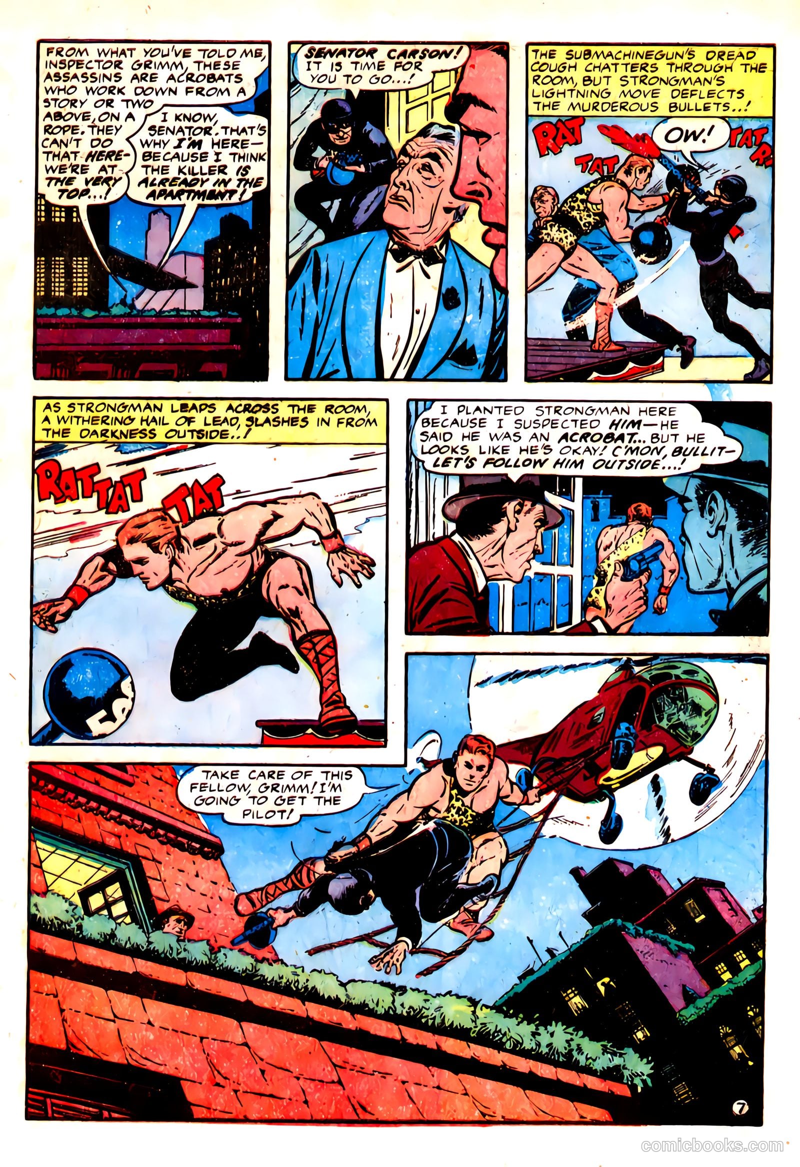 Strong Man #1 (1955) — page 9 of 36