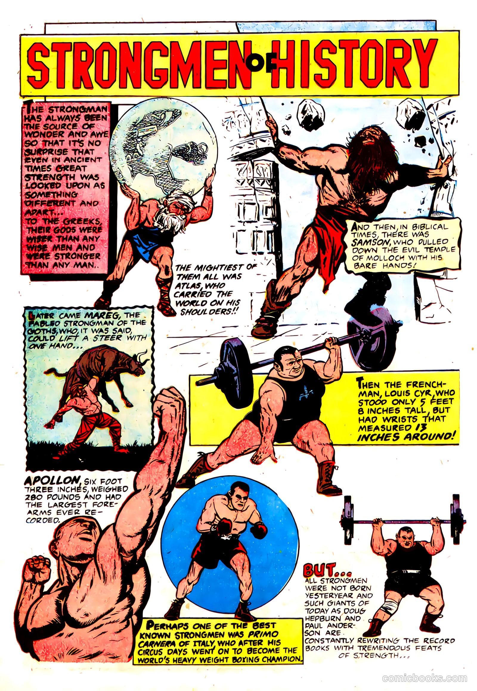 Strong Man #1 (1955) — page 24 of 36