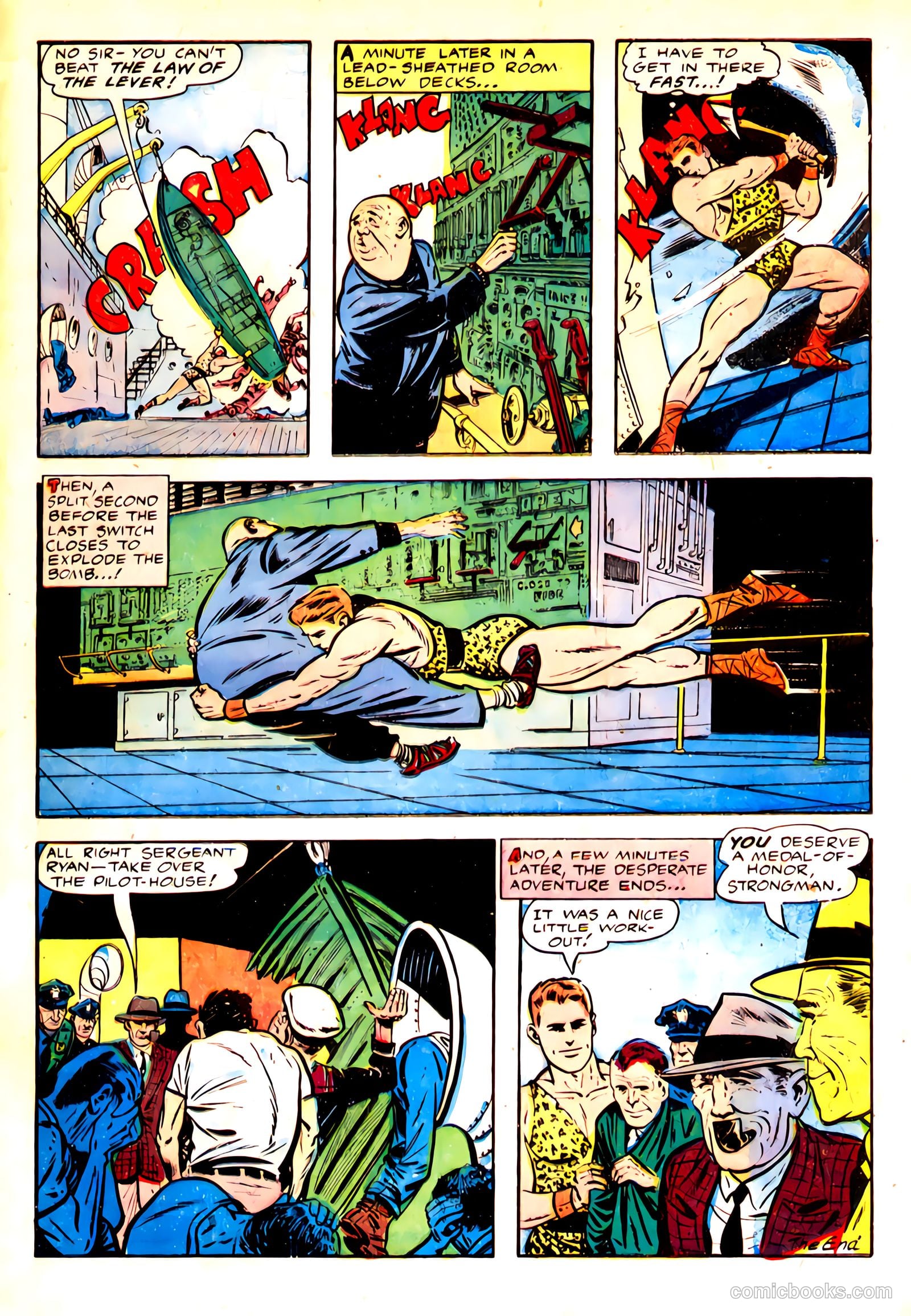 Strong Man #1 (1955) — page 33 of 36