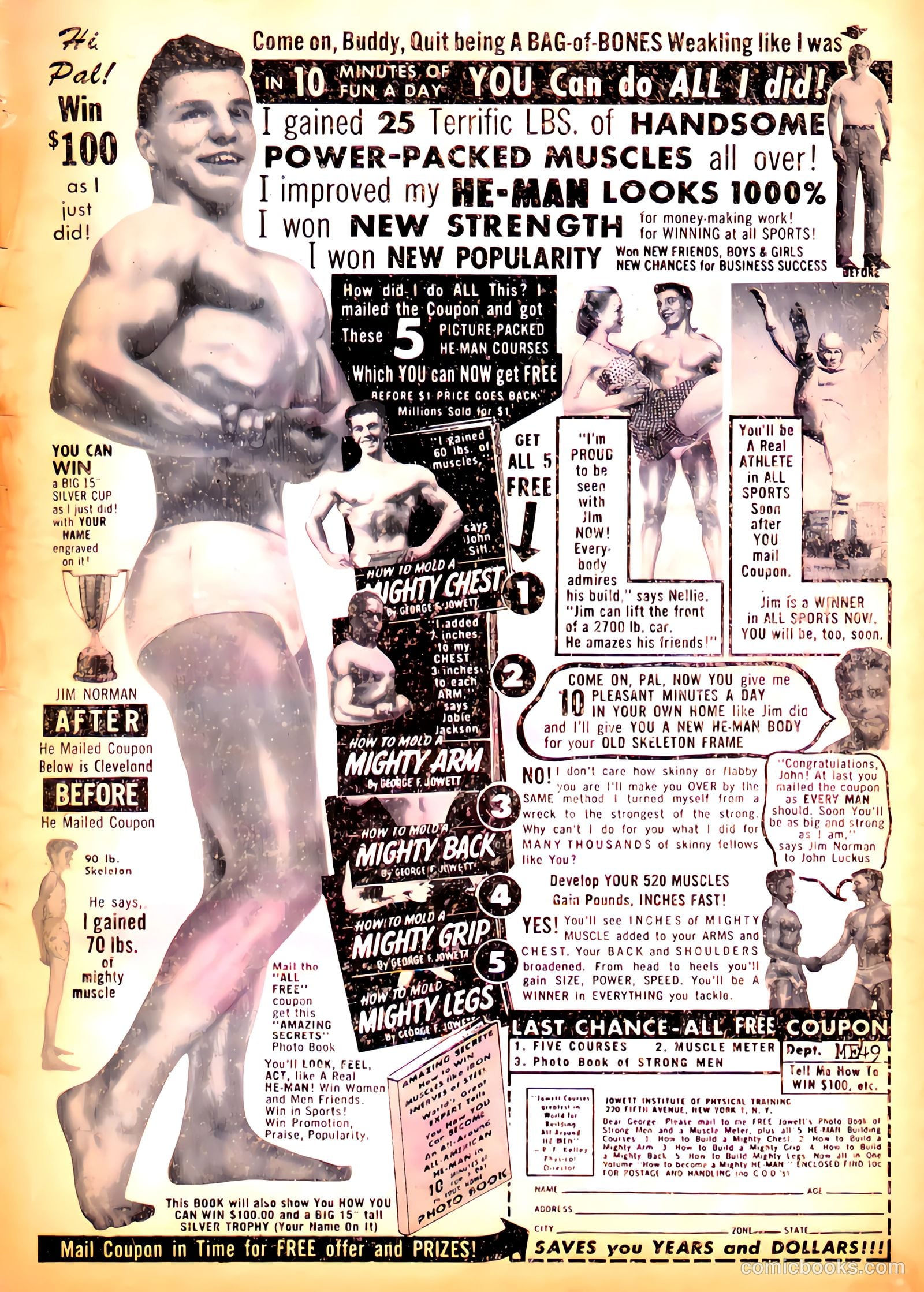 Strong Man #1 (1955) — page 35 of 36