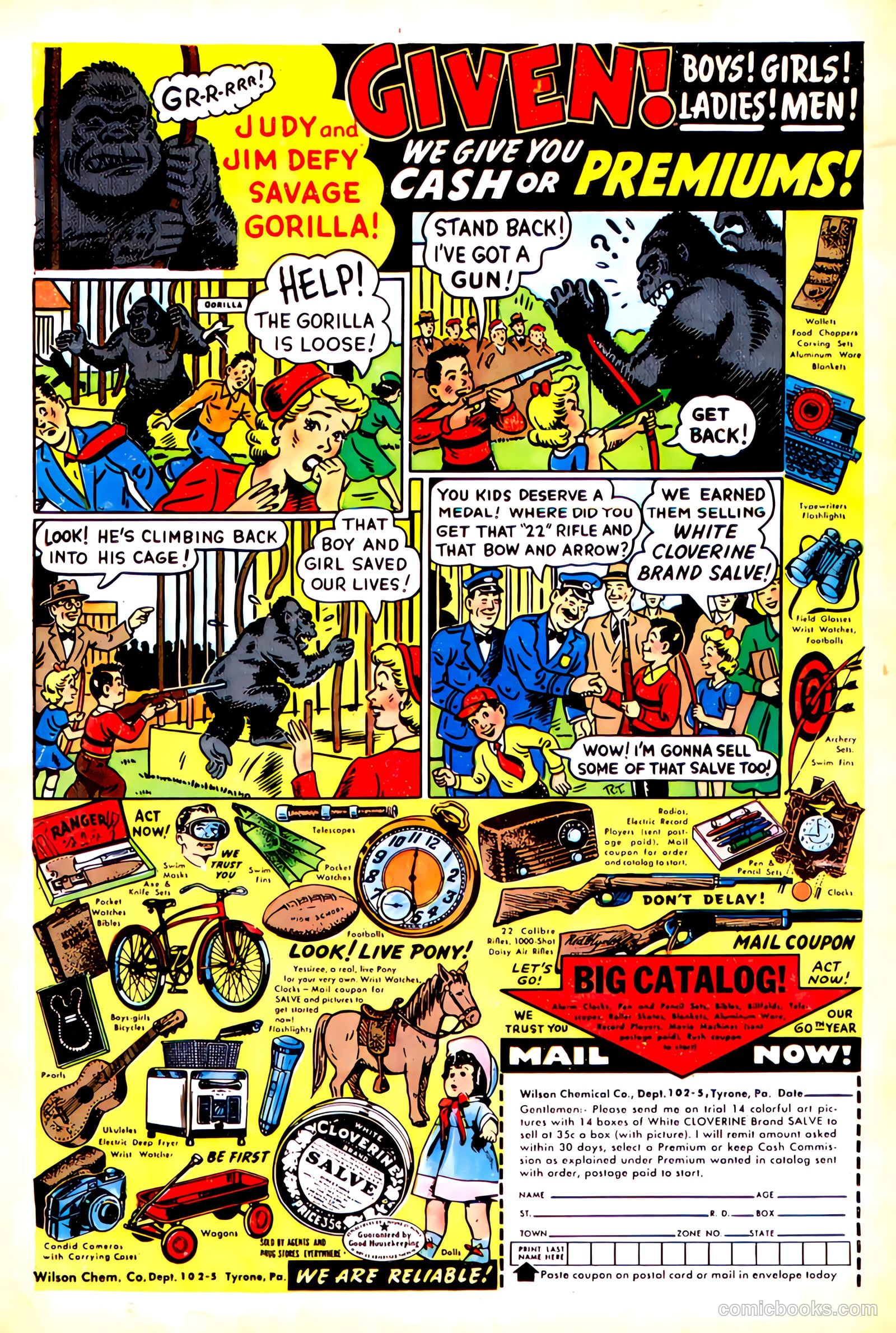 Strong Man #1 (1955) — page 36 of 36
