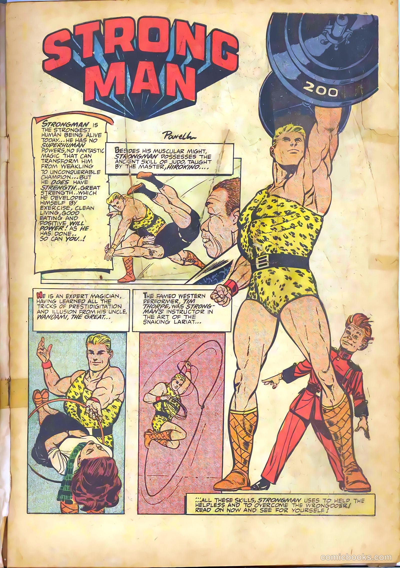 Strong Man #3 (1955) — page 3 of 36