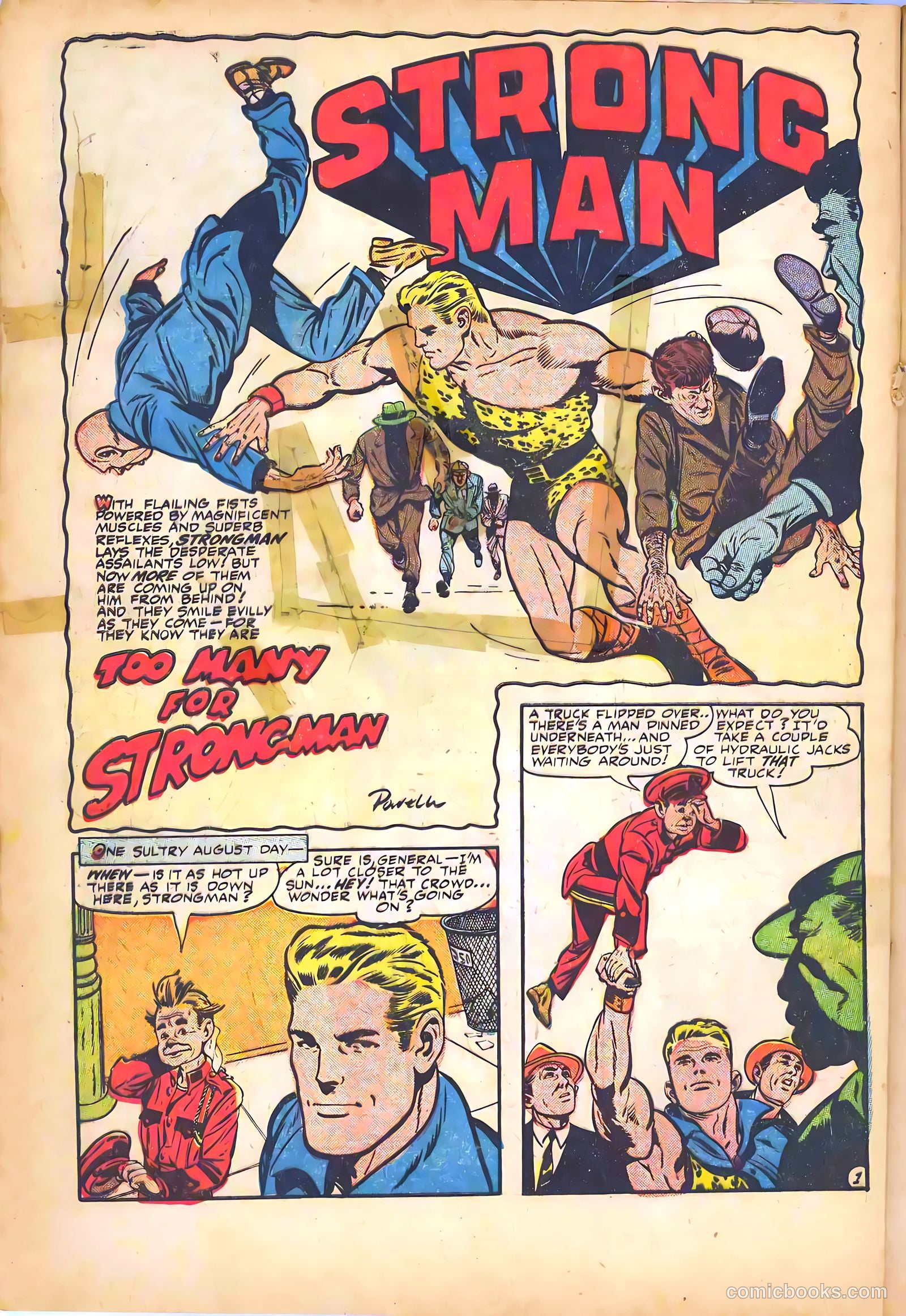 Strong Man #3 (1955) — page 4 of 36