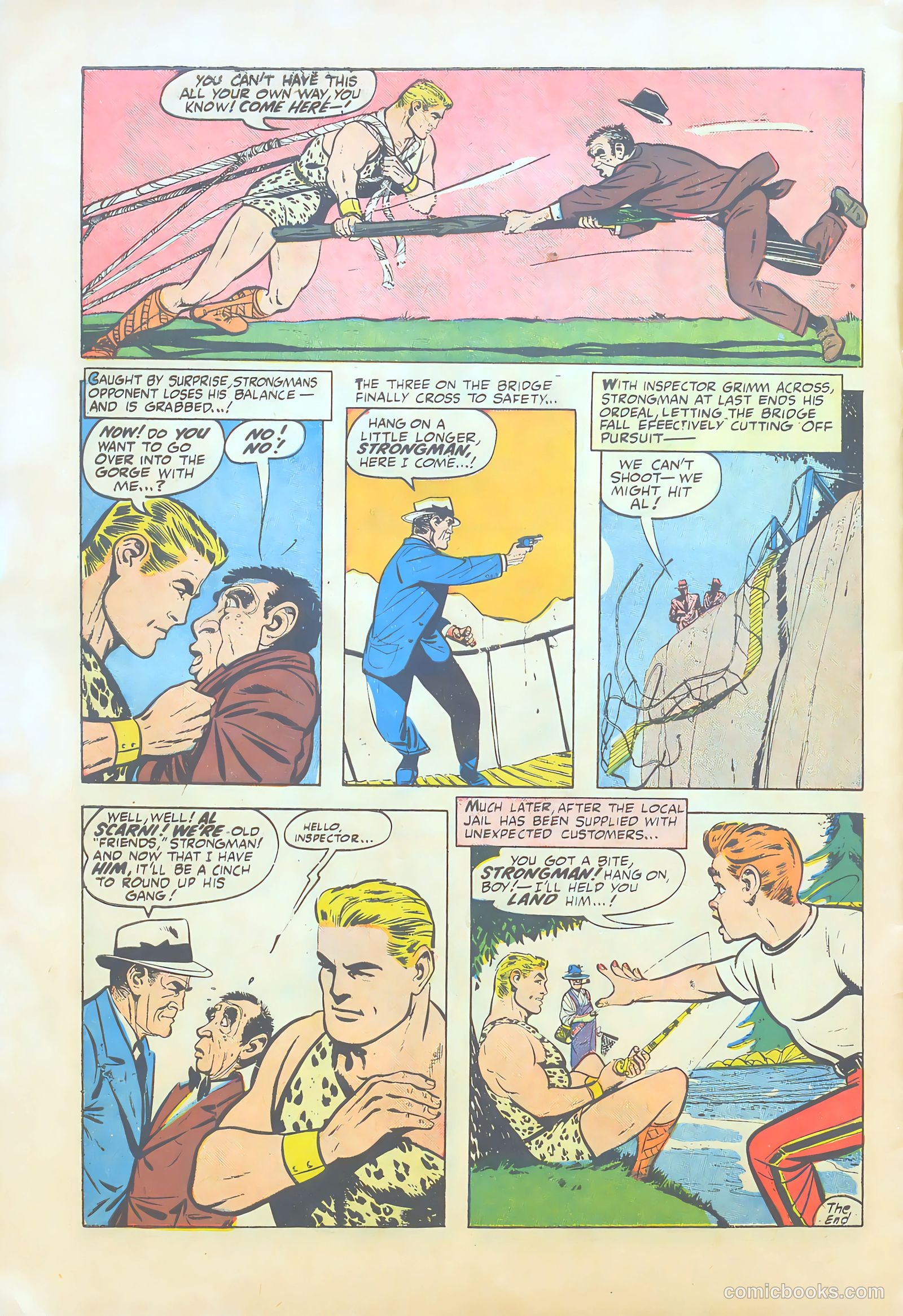 Strong Man #4 (1955) — page 32 of 36