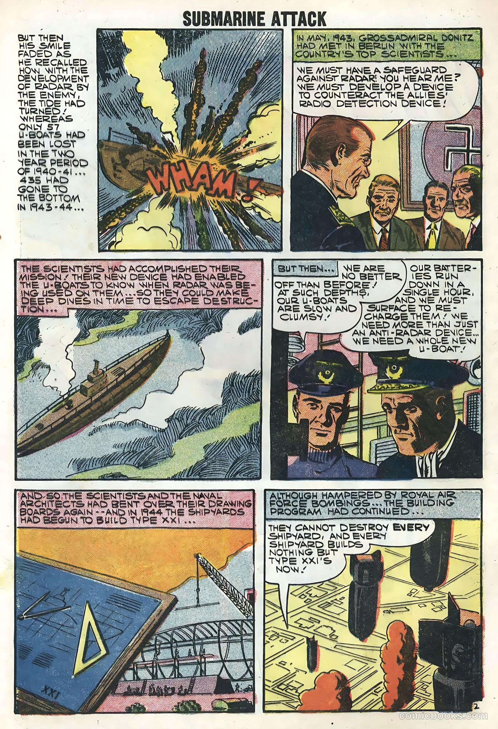 Submarine Attack #11 (1958) — page 4 of 36