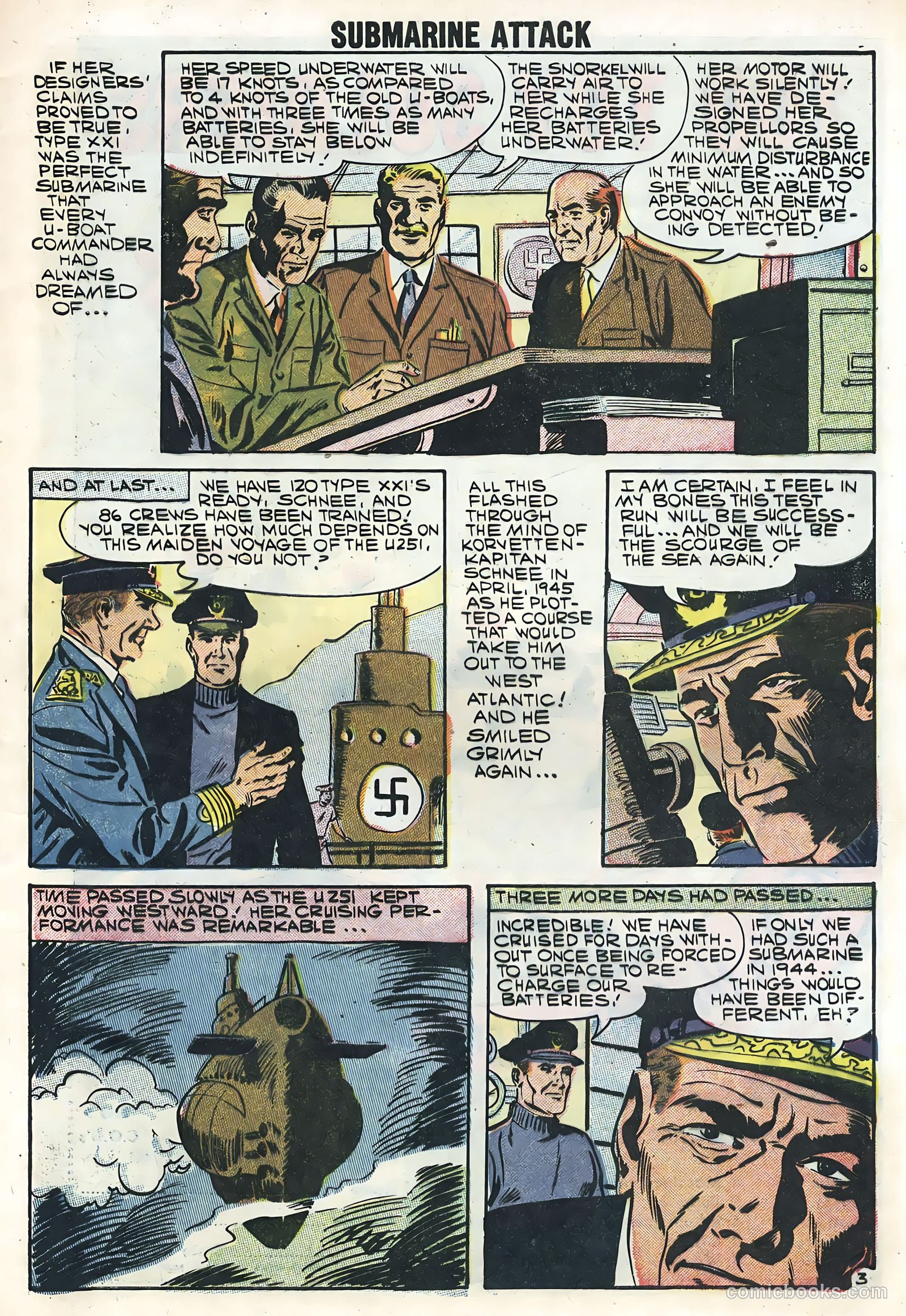 Submarine Attack #11 (1958) — page 5 of 36