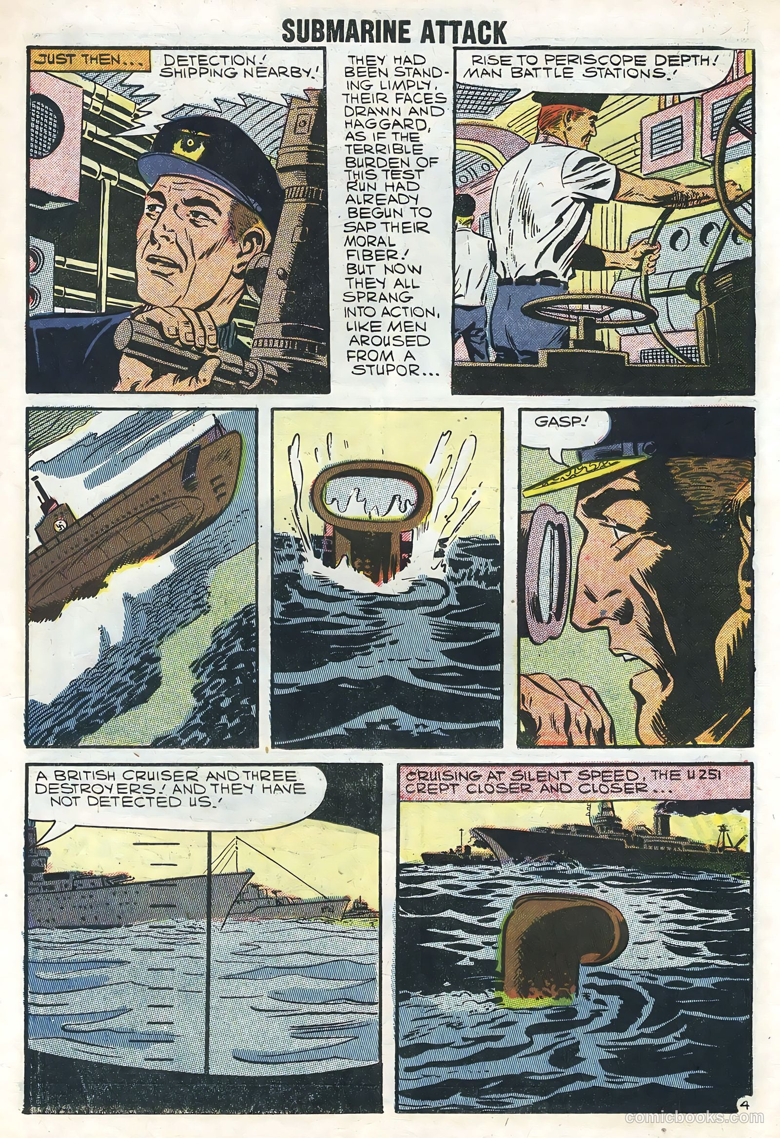 Submarine Attack #11 (1958) — page 7 of 36