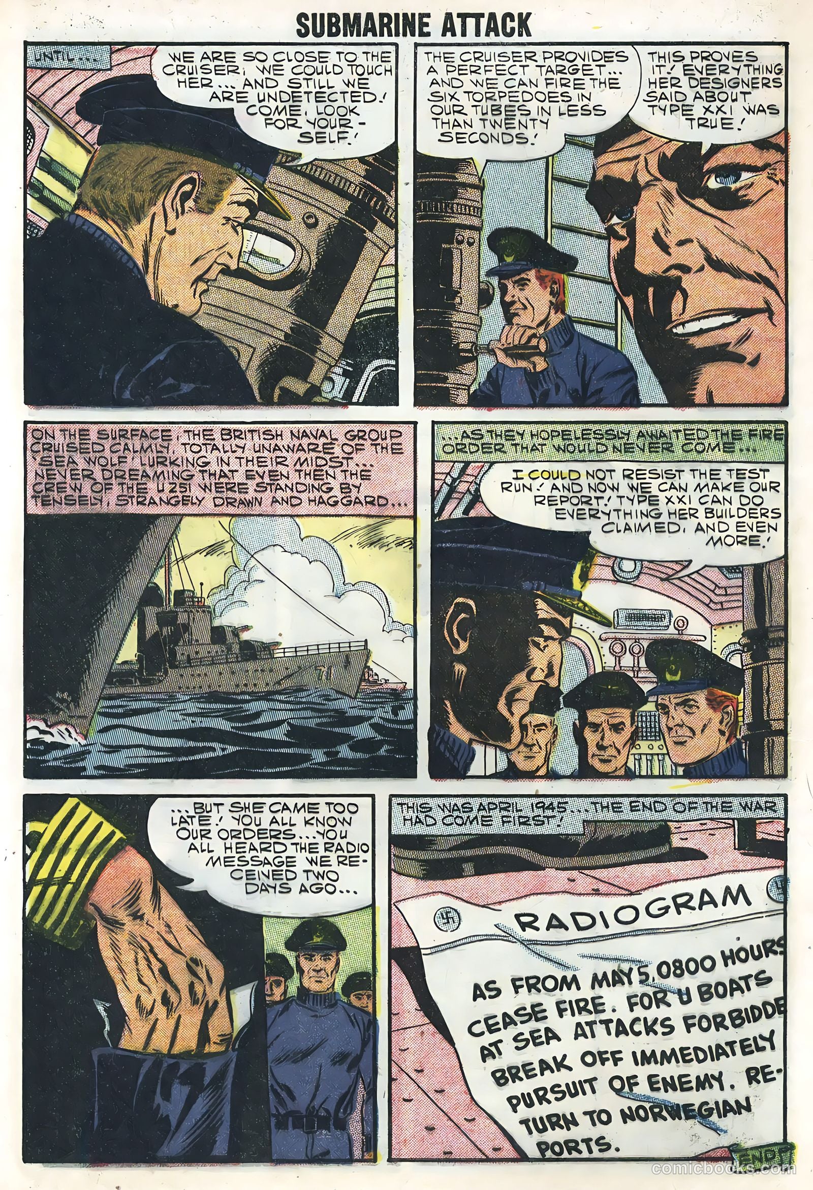 Submarine Attack #11 (1958) — page 8 of 36