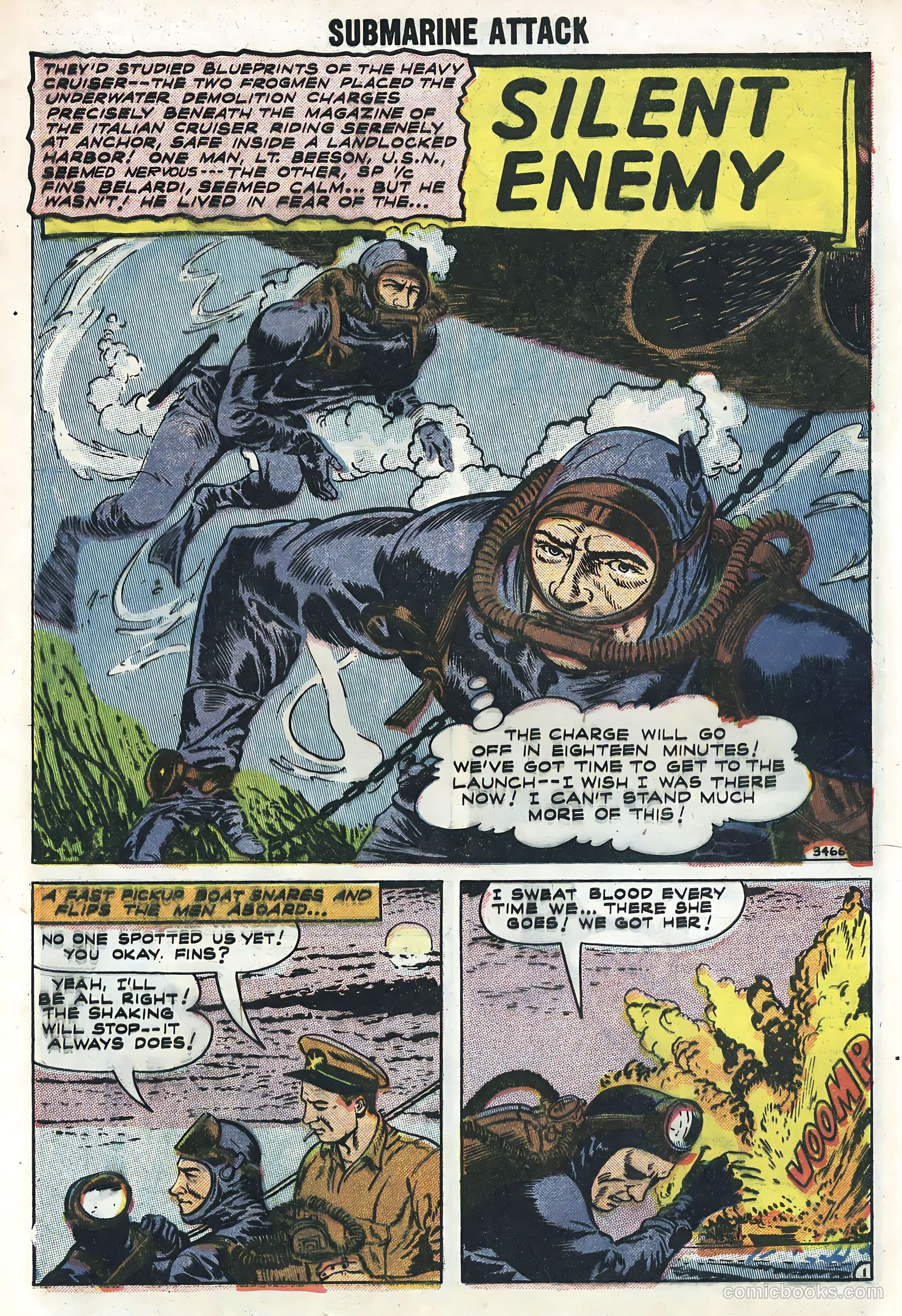 Submarine Attack #11 (1958) — page 9 of 36