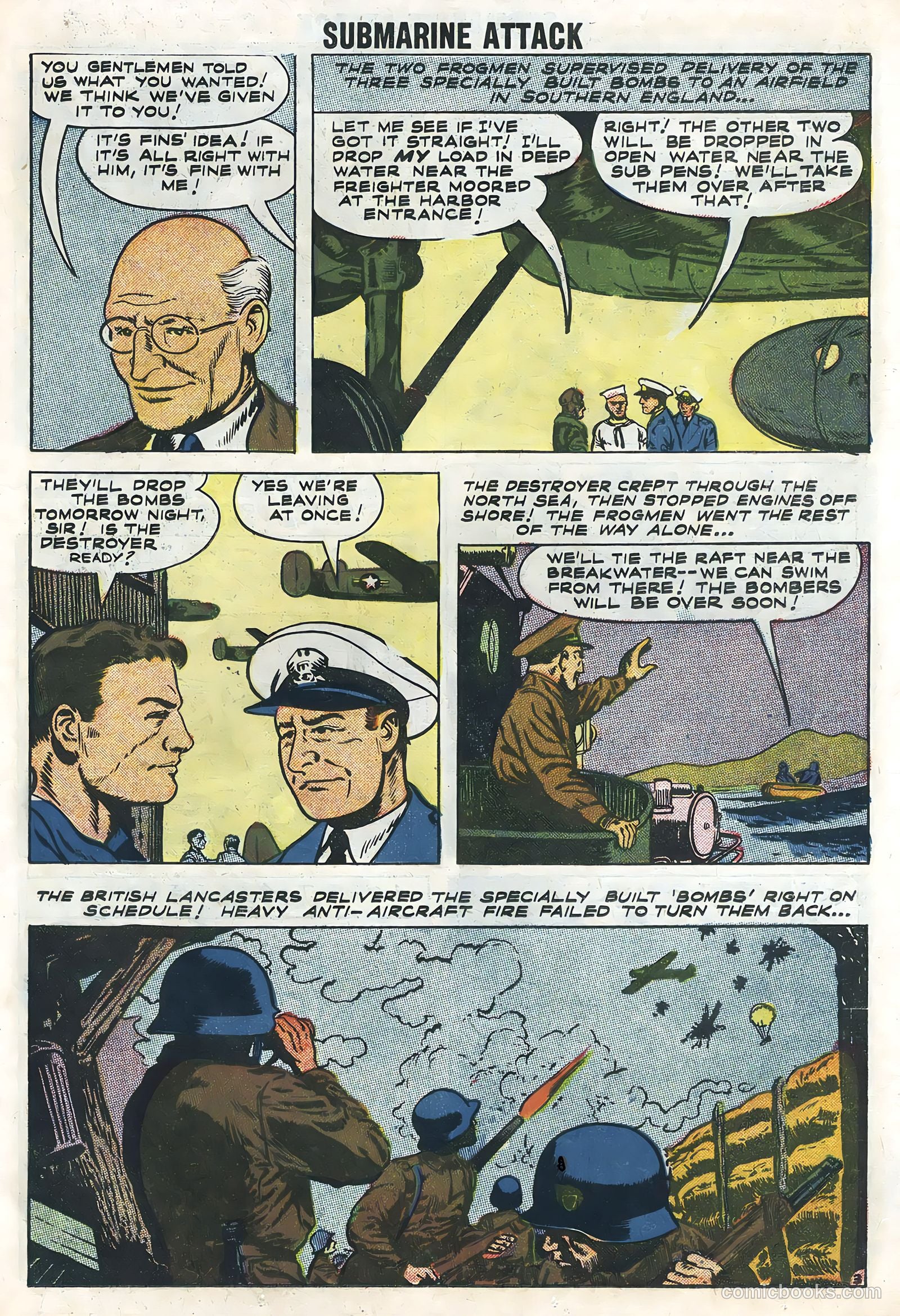 Submarine Attack #11 (1958) — page 11 of 36