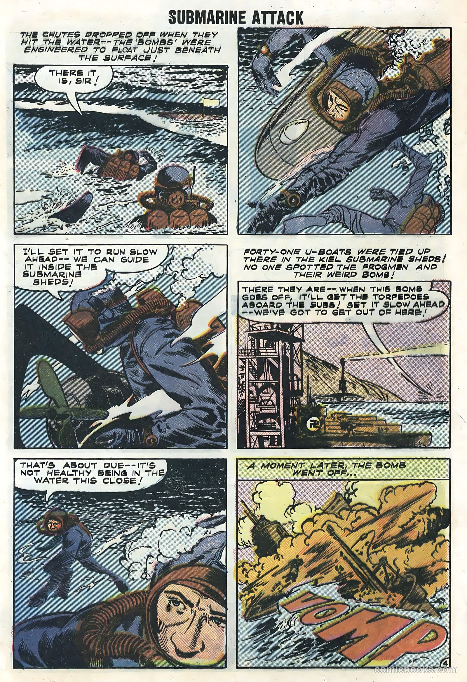 Submarine Attack #11 (1958) — page 12 of 36