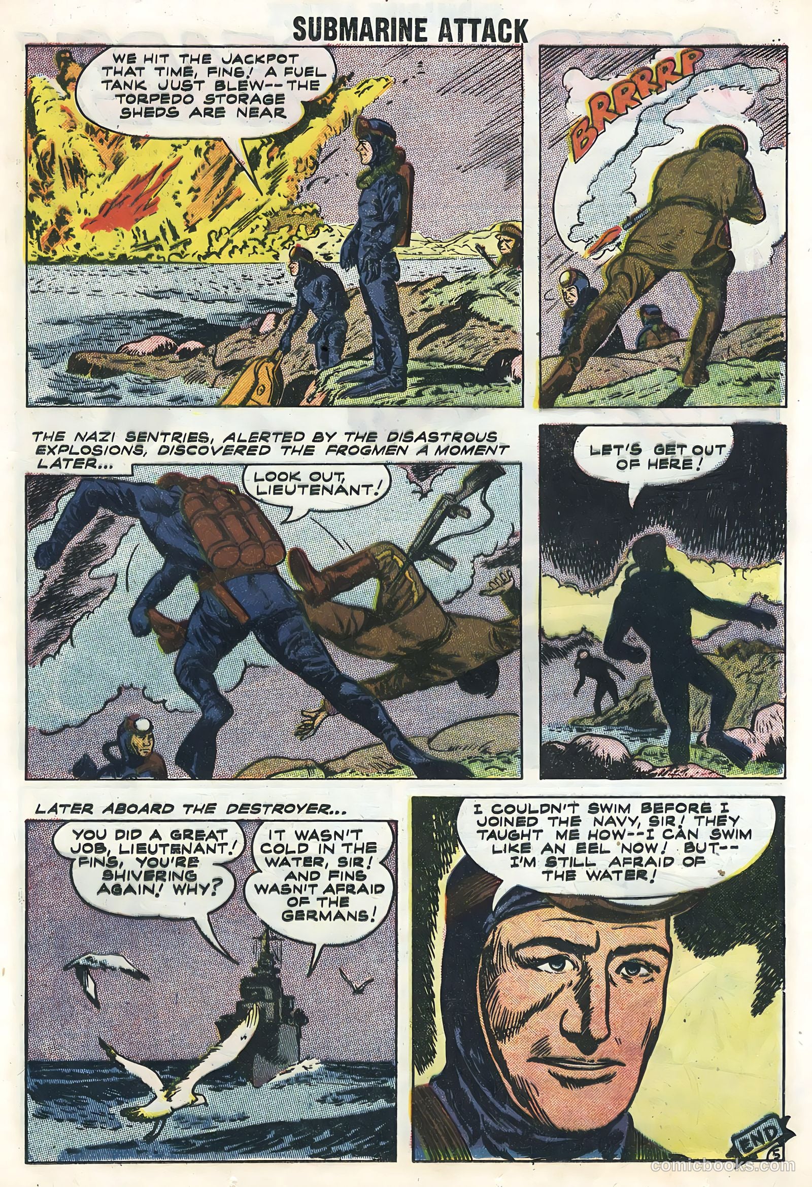 Submarine Attack #11 (1958) — page 13 of 36